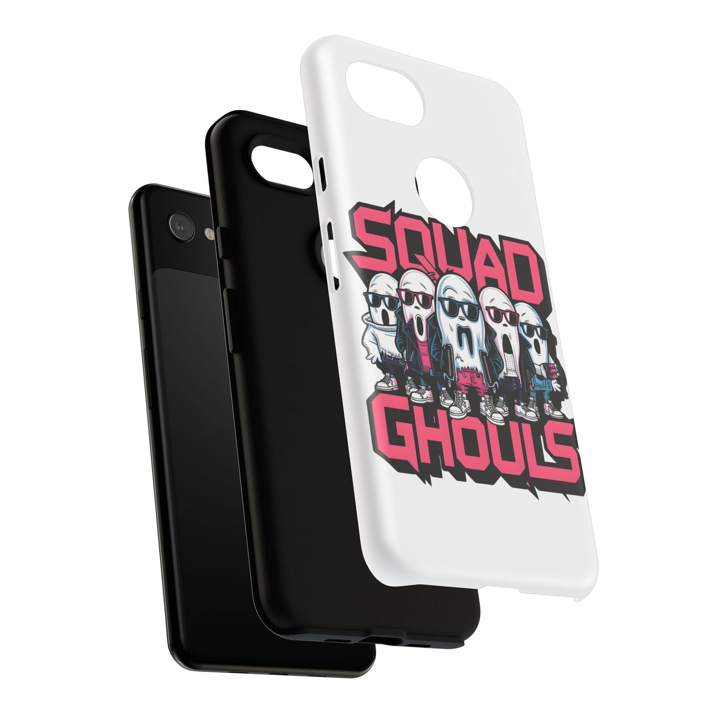 Squad Ghouls Phone Case | Spooky Fun Design | Halloween Gift | Trendy Mobile Cover | Unique Accessory | Ghoulish Vibes
