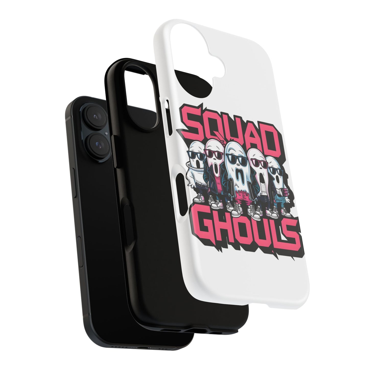 Squad Ghouls Phone Case | Spooky Fun Design | Halloween Gift | Trendy Mobile Cover | Unique Accessory | Ghoulish Vibes