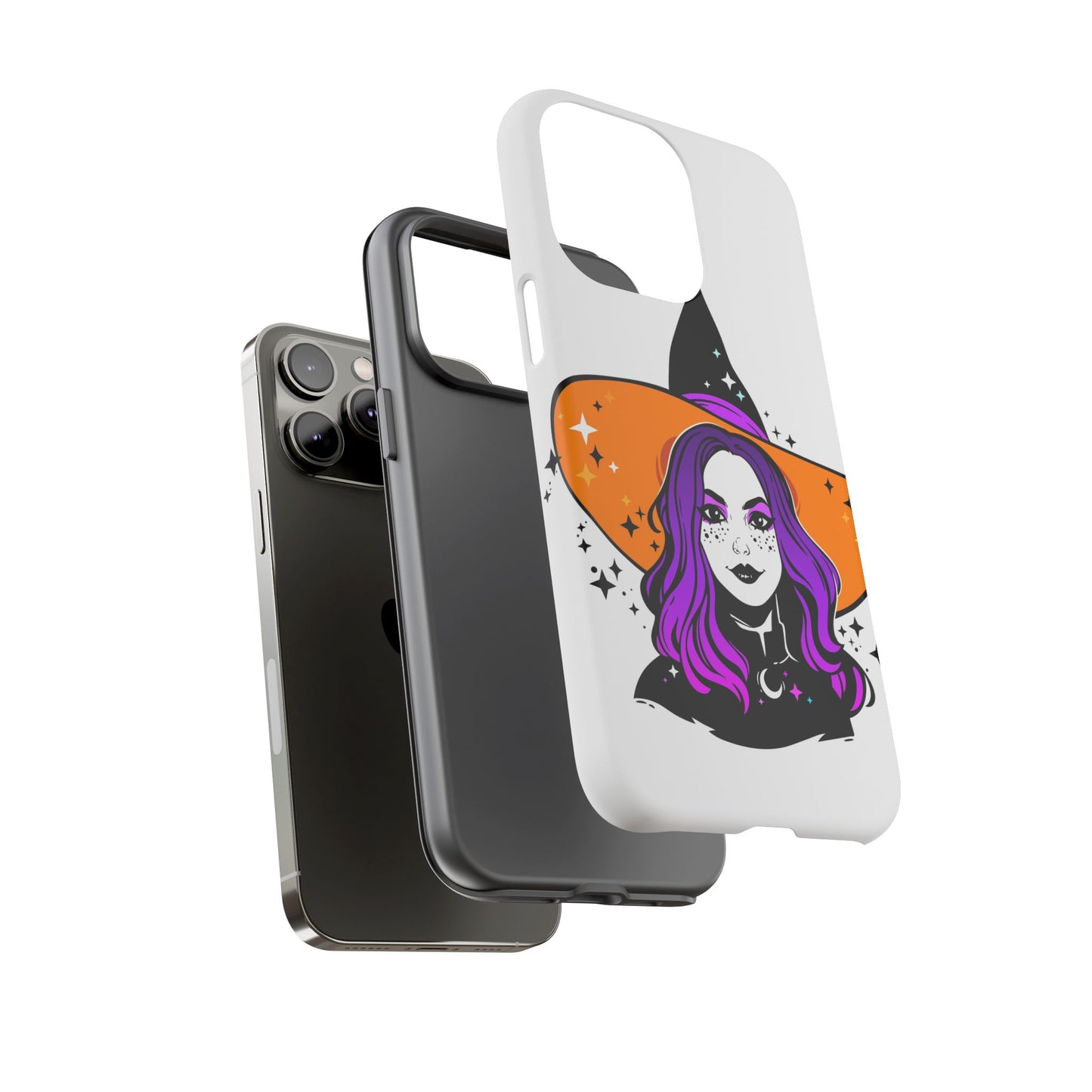Witchy Phone Case - Tough Cases with Magical Vibe, Halloween Decor, Phone Accessory, Gift for Witch Lovers, Cute Smartphone Case