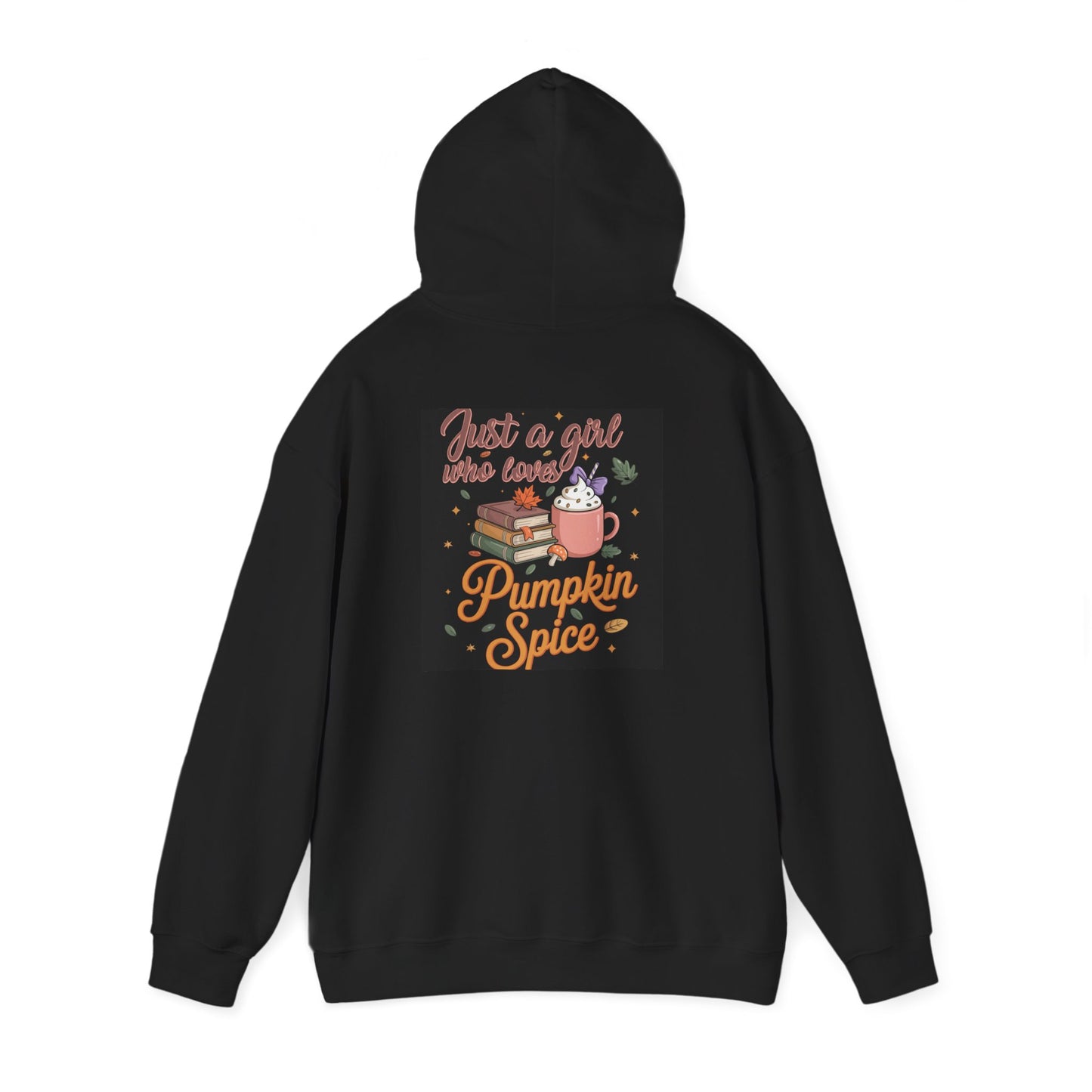 Cozy Pumpkin Spice Hooded Sweatshirt, Fall Fashion, Unisex Sweater, Comfy Gift, Autumn Apparel, Pumpkin Lover Hoodie