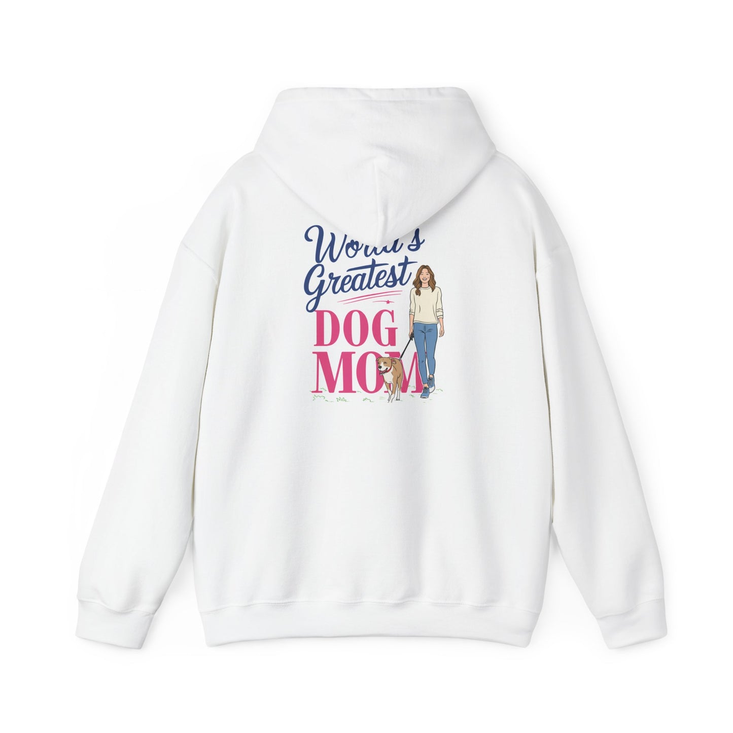 World's Greatest Dog Mom Hoodie | Cozy Gift for Pet Lovers | Ideal for Birthdays, Dog Events, and Everyday Wear