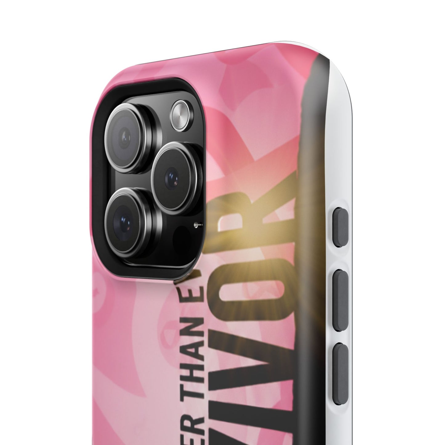 Survivor Impact-Resistant Phone Cases - Empowering, Stronger Than Ever, Gift for Fighters, Resilience Decor, Phone Protection