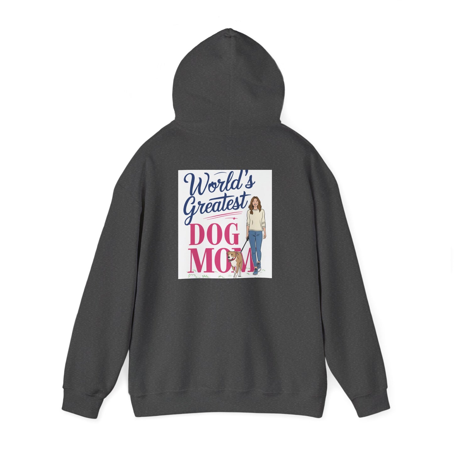 World's Greatest Dog Mom Hoodie | Cozy Gift for Pet Lovers | Ideal for Birthdays, Dog Events, and Everyday Wear