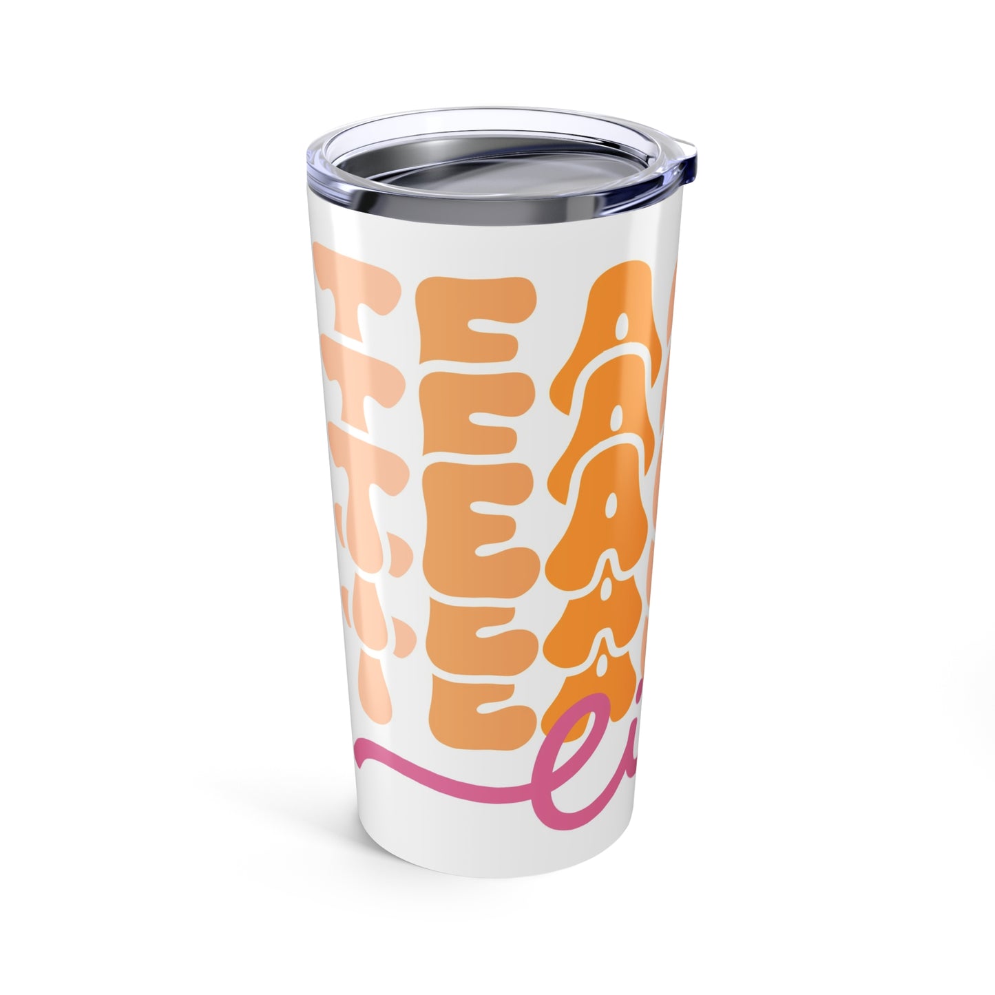 Peachy Vibes 20oz Tumbler – Perfect for Summer Sips, Beach Days, Gifts & Everyday Hydration, Cute Drinkware!