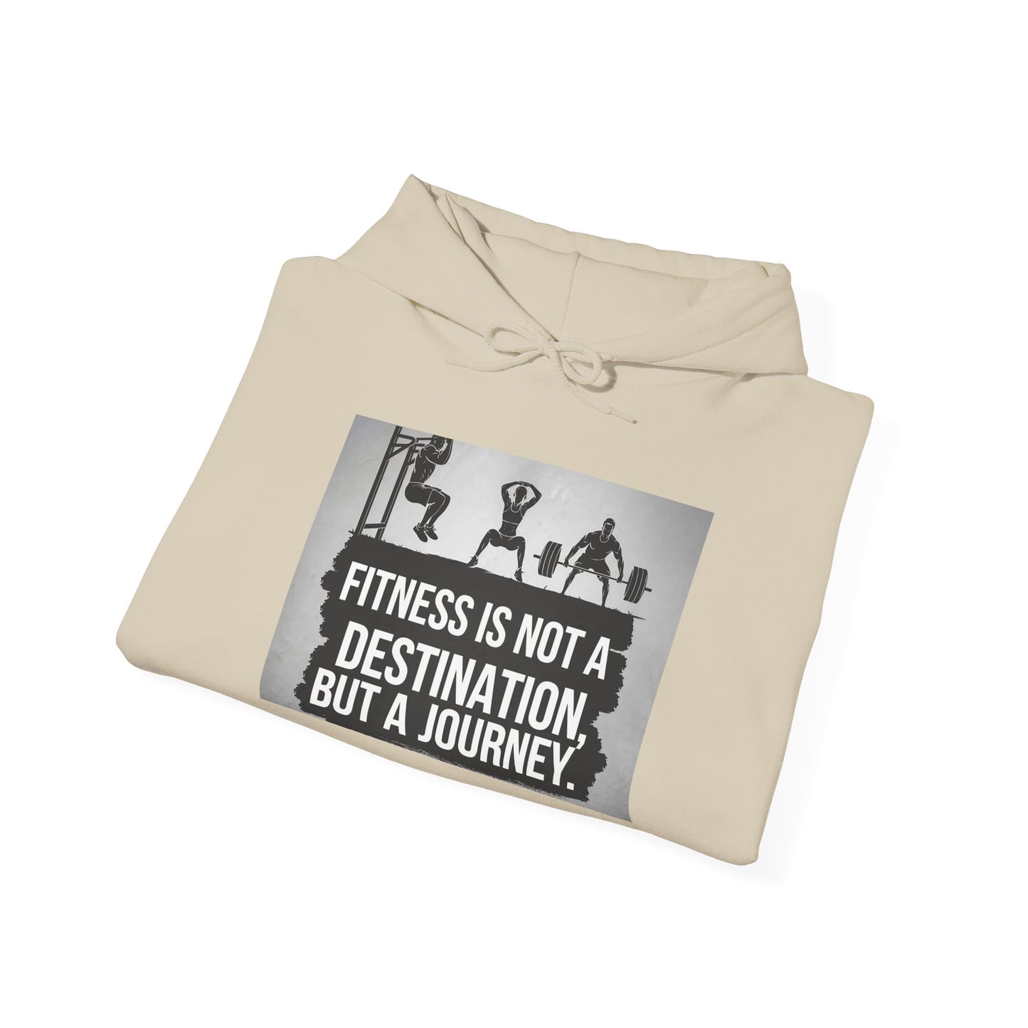 Fitness Journey Hoodie - Motivational Sweatshirt for Gym Lovers, Inspirational Gift for Fitness Enthusiasts, Cozy Workout Apparel, [...]