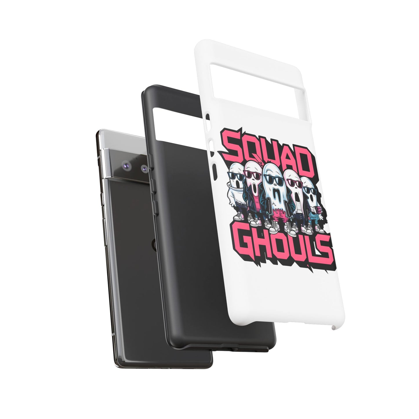 Squad Ghouls Phone Case | Spooky Fun Design | Halloween Gift | Trendy Mobile Cover | Unique Accessory | Ghoulish Vibes