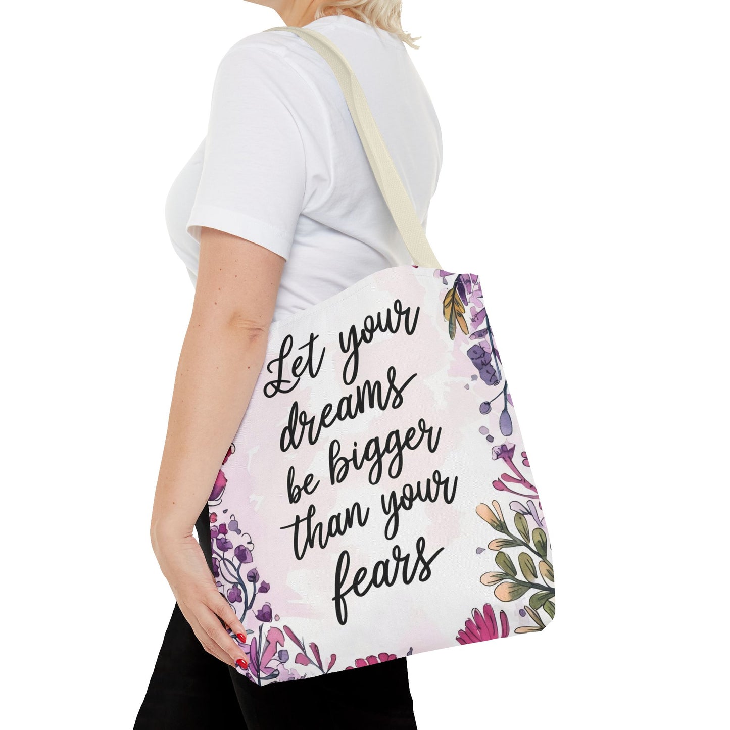 Motivational Tote Bag (AOP)