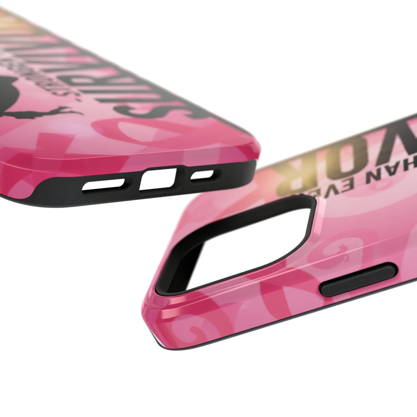 Survivor Impact-Resistant Phone Cases - Empowering, Stronger Than Ever, Gift for Fighters, Resilience Decor, Phone Protection