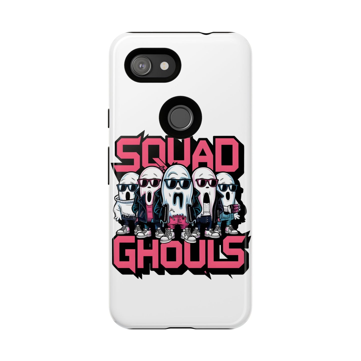Squad Ghouls Phone Case | Spooky Fun Design | Halloween Gift | Trendy Mobile Cover | Unique Accessory | Ghoulish Vibes