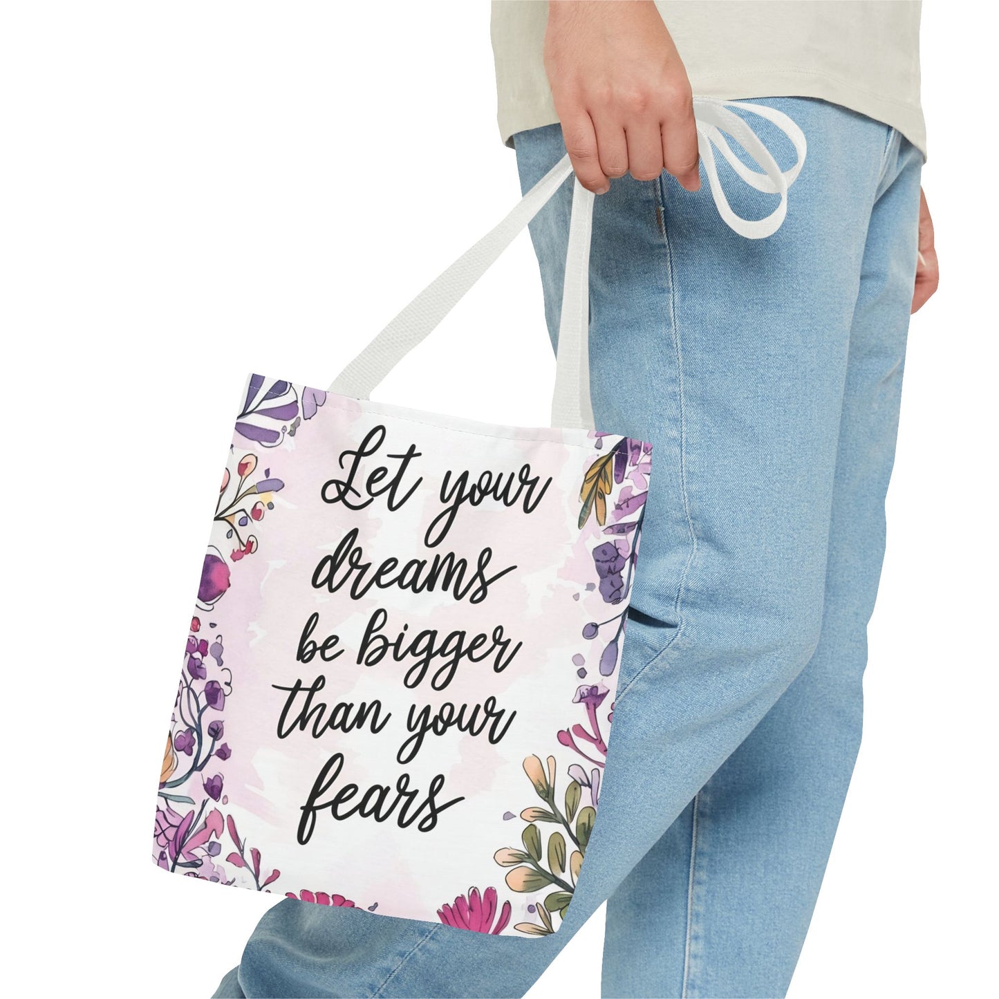 Motivational Tote Bag (AOP)