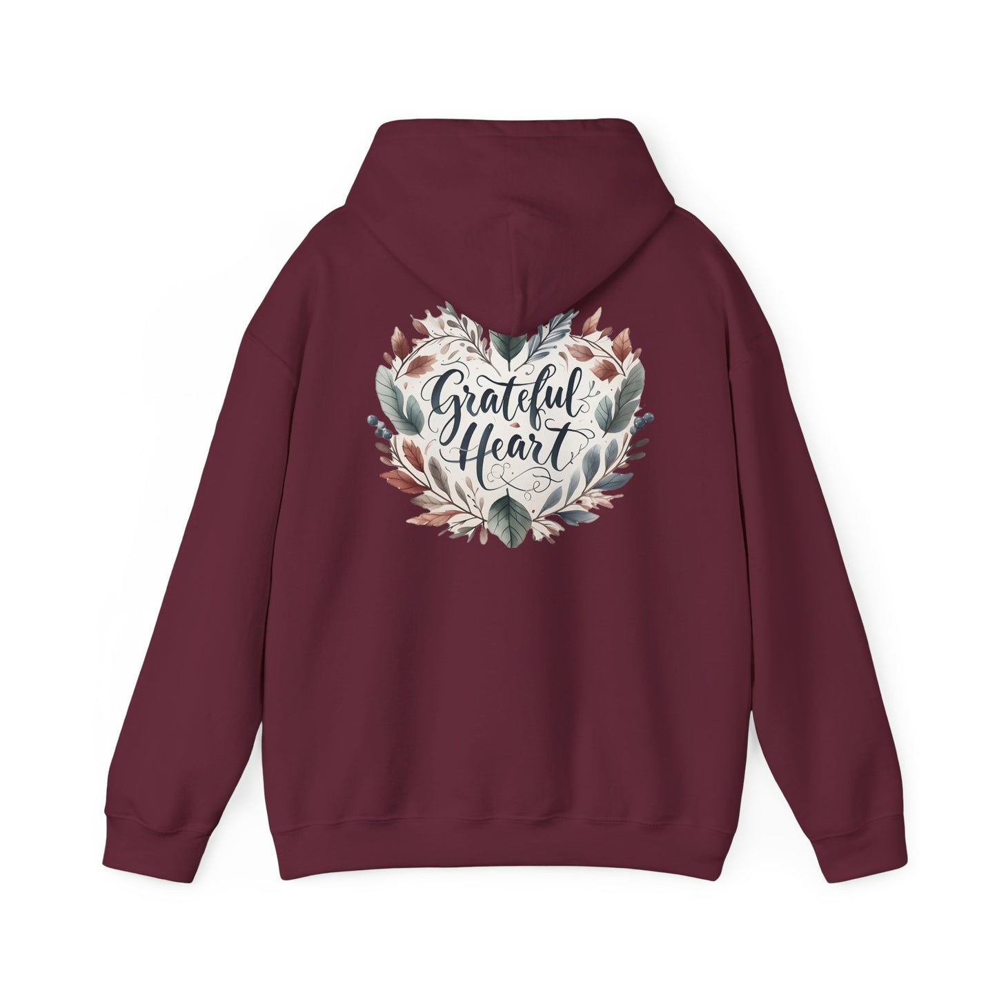 Grateful Heart Unisex Hoodie, Cozy Sweatshirt for Fall, Gift for Friends, Spiritual Appreciation, Perfect for Thanksgiving