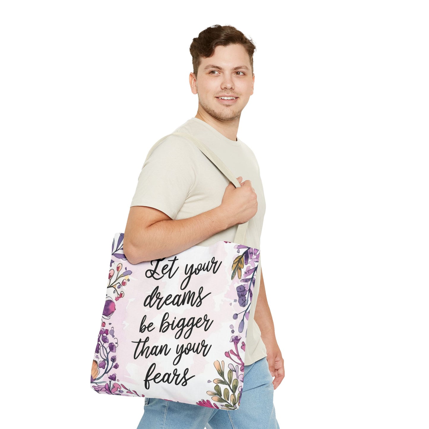 Motivational Tote Bag (AOP)