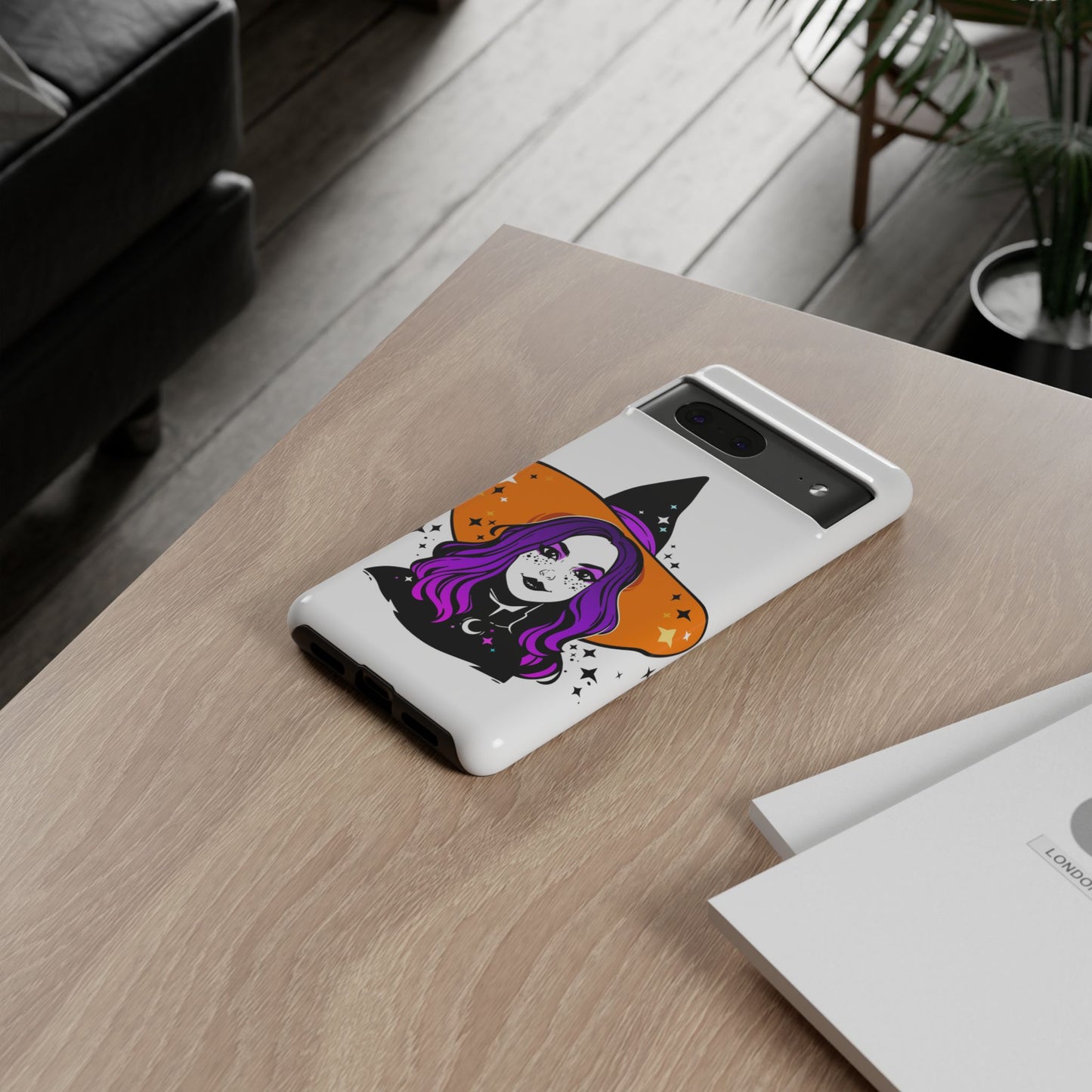 Witchy Phone Case - Tough Cases with Magical Vibe, Halloween Decor, Phone Accessory, Gift for Witch Lovers, Cute Smartphone Case