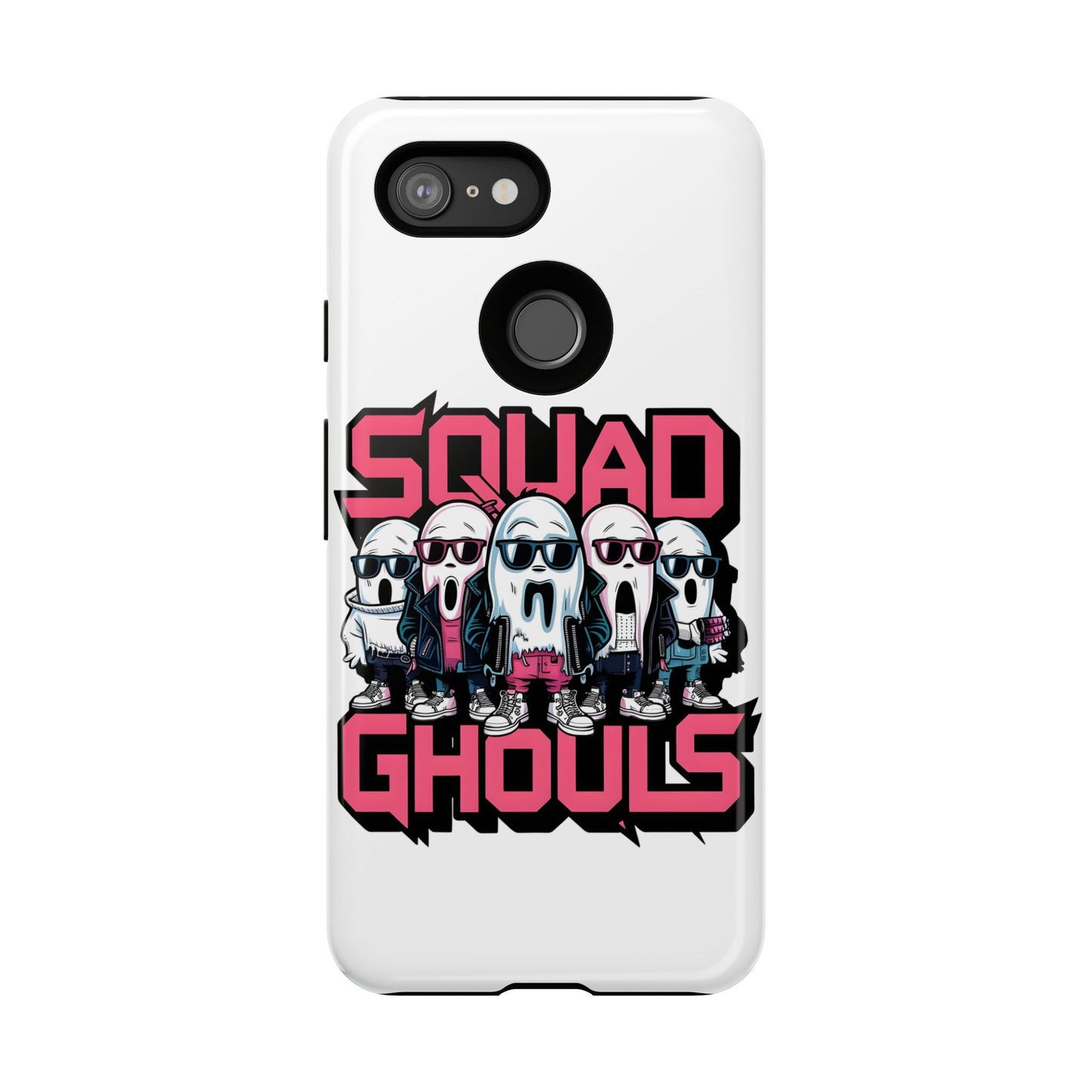 Squad Ghouls Phone Case | Spooky Fun Design | Halloween Gift | Trendy Mobile Cover | Unique Accessory | Ghoulish Vibes