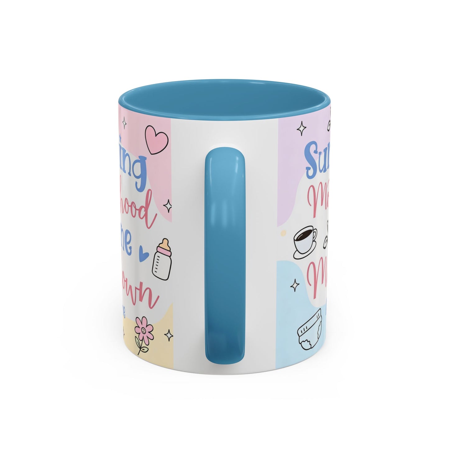 Surviving Motherhood One Meltdown at a Time Coffee Mug