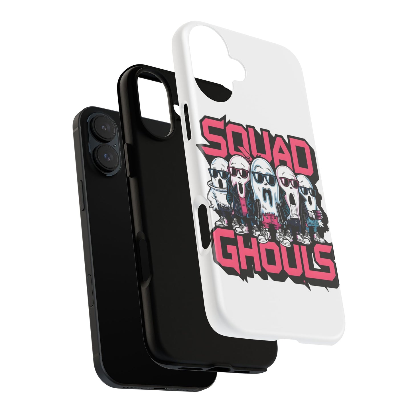 Squad Ghouls Phone Case | Spooky Fun Design | Halloween Gift | Trendy Mobile Cover | Unique Accessory | Ghoulish Vibes