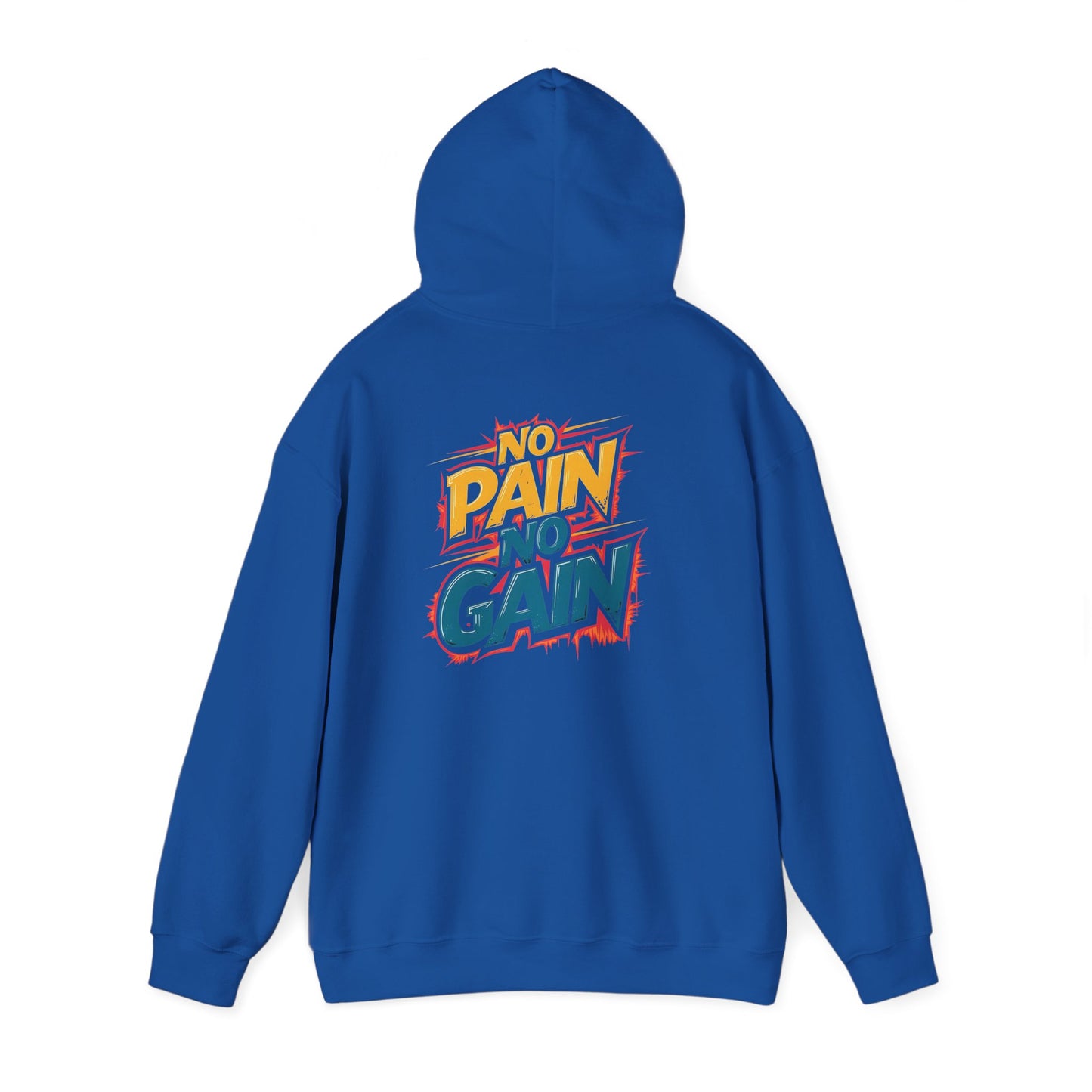No Pain No Gain Motivational Hoodie