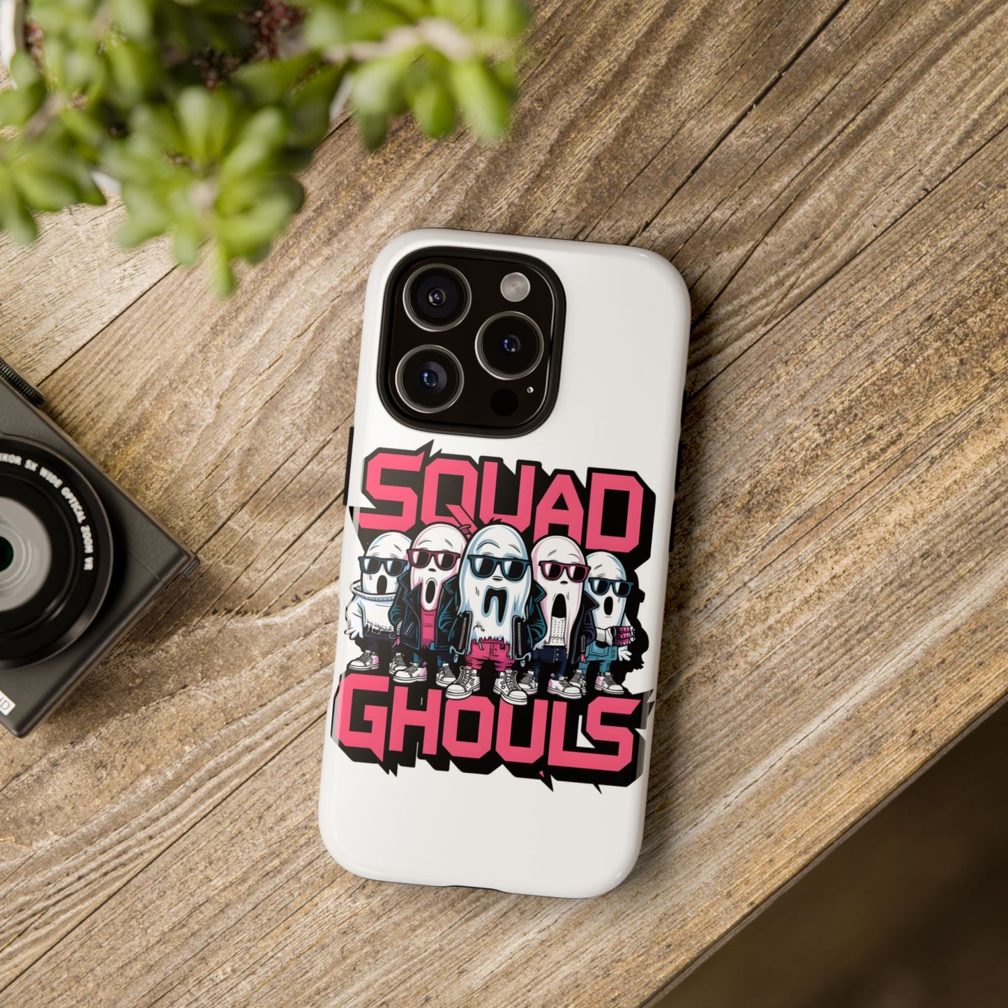 Squad Ghouls Phone Case | Spooky Fun Design | Halloween Gift | Trendy Mobile Cover | Unique Accessory | Ghoulish Vibes