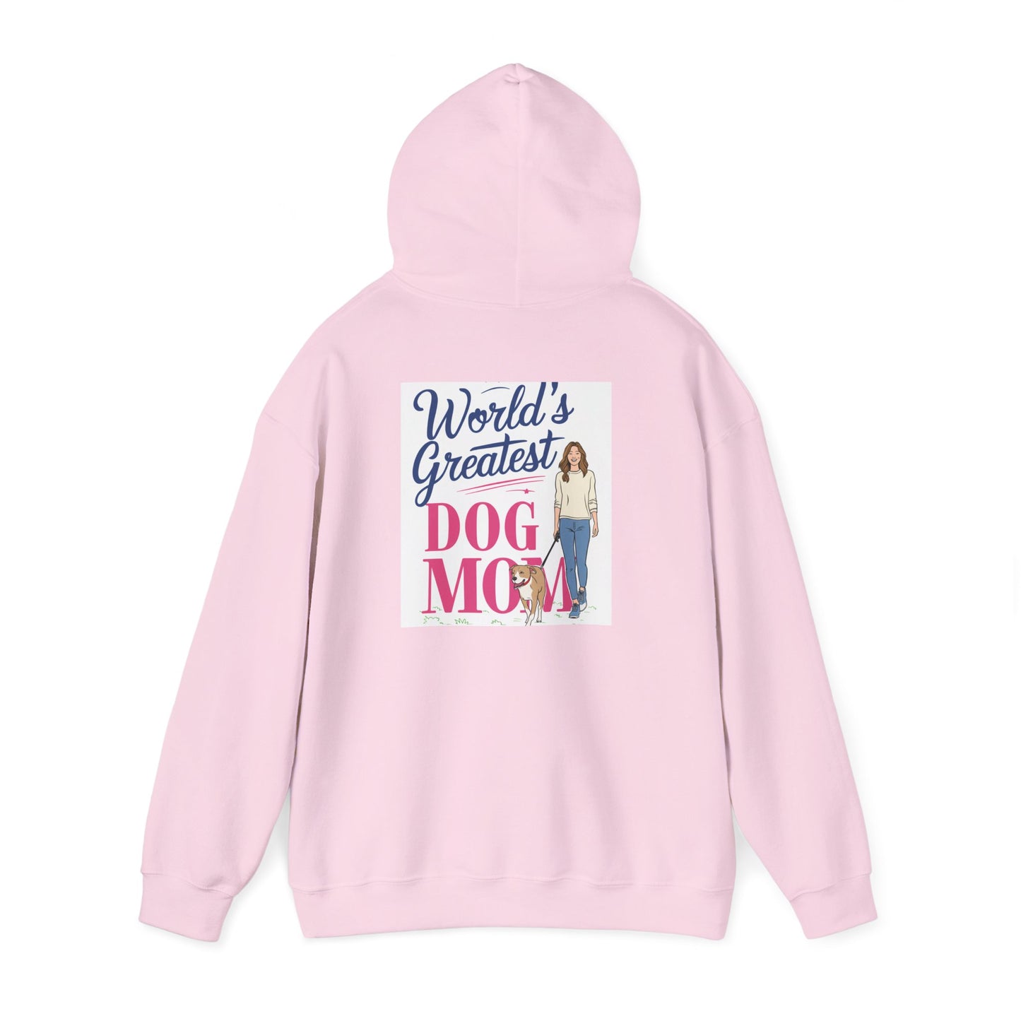 World's Greatest Dog Mom Hoodie | Cozy Gift for Pet Lovers | Ideal for Birthdays, Dog Events, and Everyday Wear