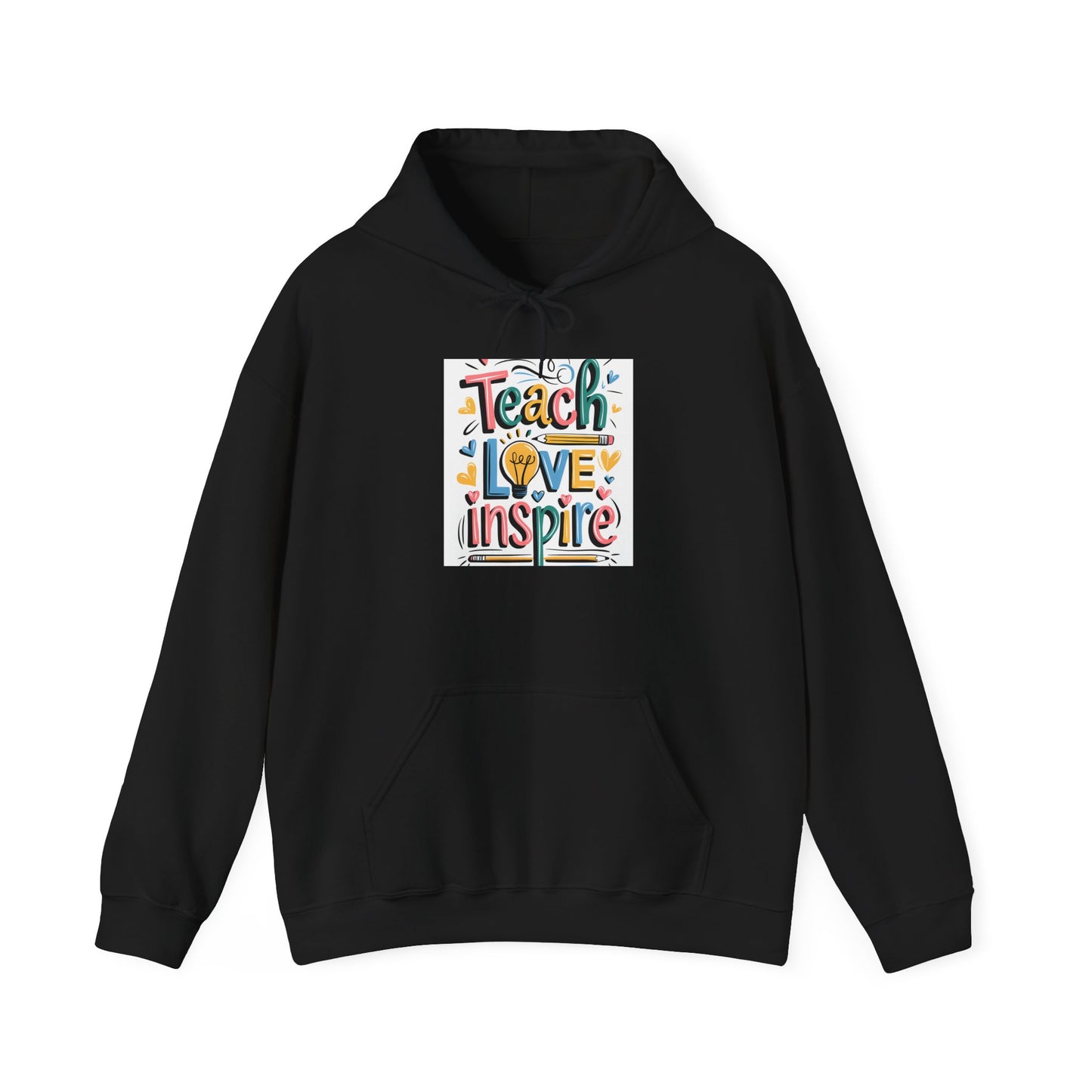 Inspirational Teacher Hoodie - Unisex Heavy Blend Sweatshirt, Gifts for Educators, Back to School Apparel, Positive Vibes Clothing, [...]