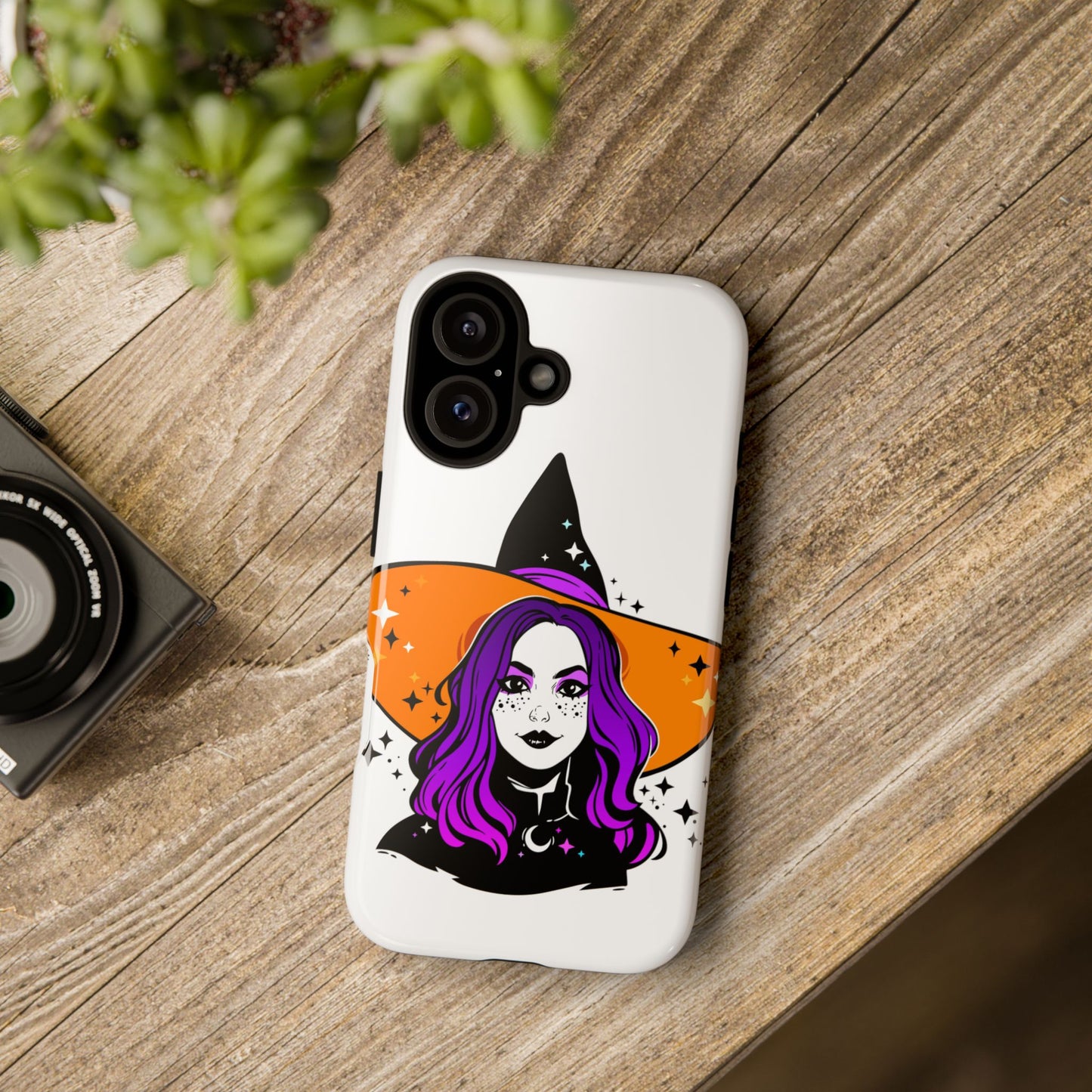 Witchy Phone Case - Tough Cases with Magical Vibe, Halloween Decor, Phone Accessory, Gift for Witch Lovers, Cute Smartphone Case