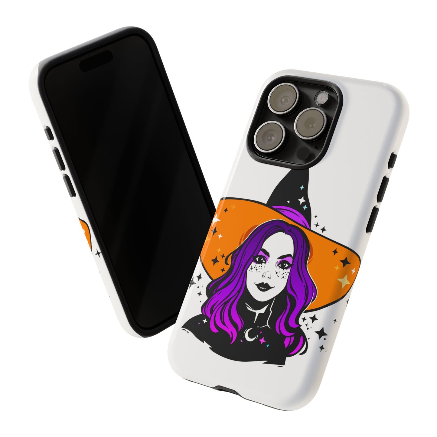 Witchy Phone Case - Tough Cases with Magical Vibe, Halloween Decor, Phone Accessory, Gift for Witch Lovers, Cute Smartphone Case