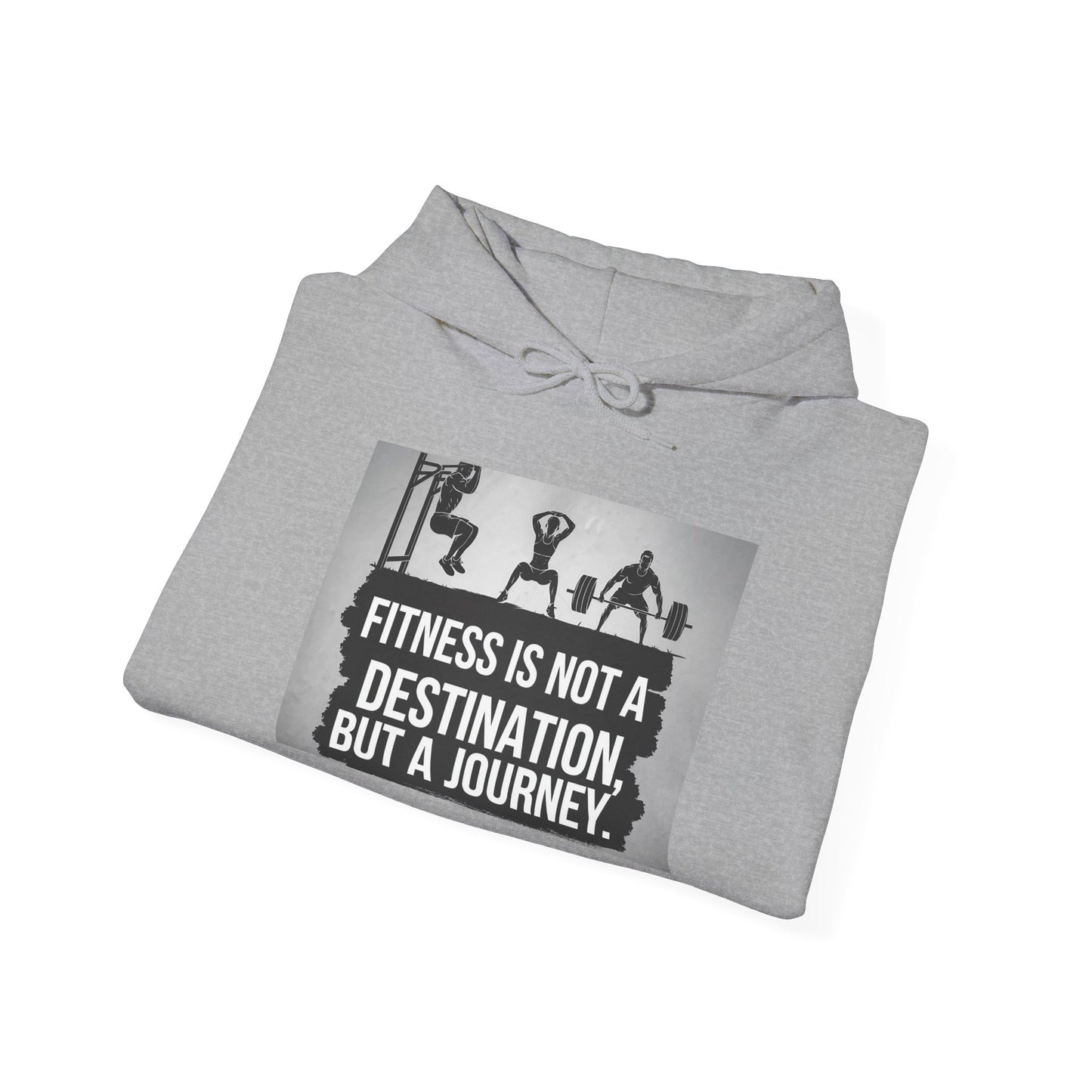 Fitness Journey Hoodie - Motivational Sweatshirt for Gym Lovers, Inspirational Gift for Fitness Enthusiasts, Cozy Workout Apparel, [...]