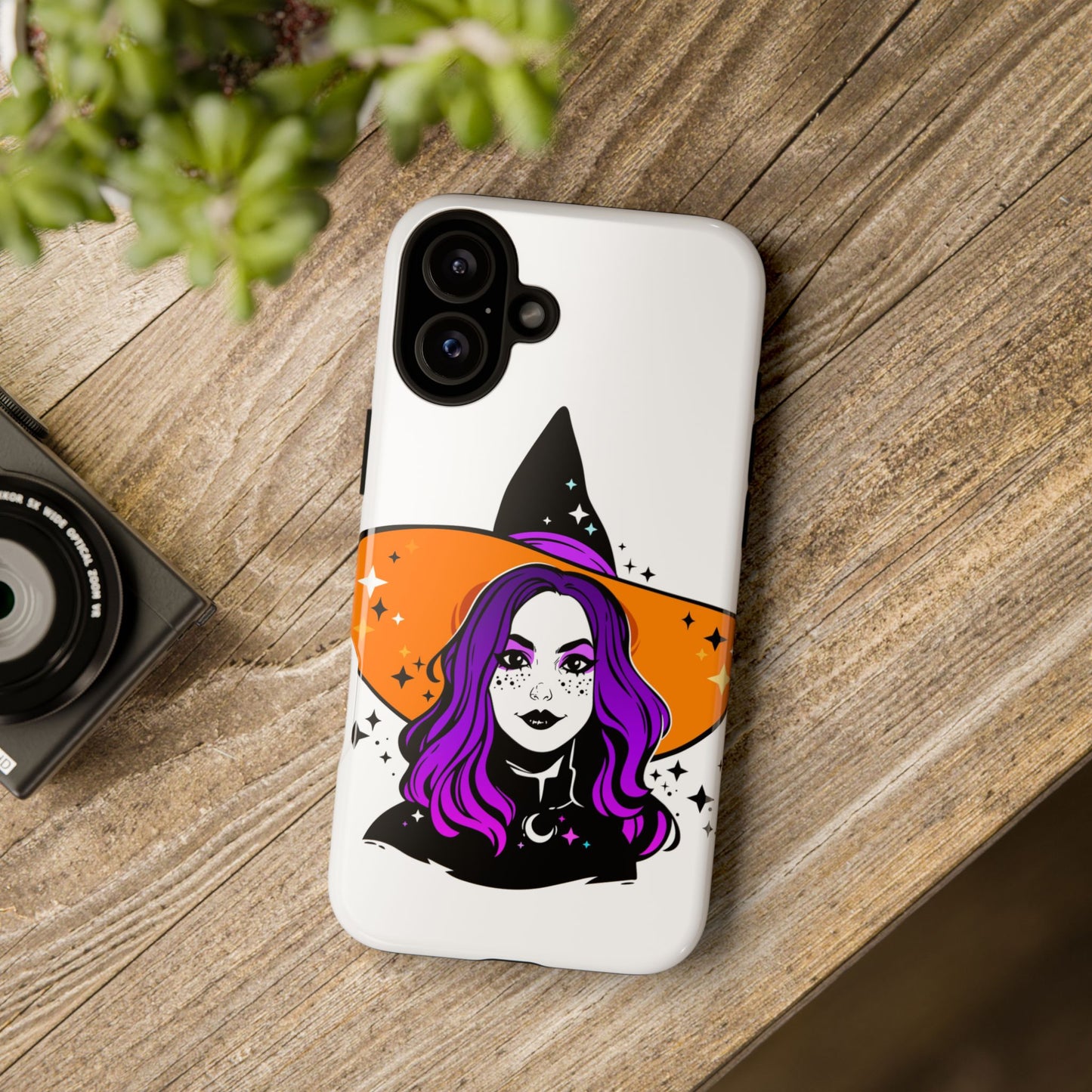 Witchy Phone Case - Tough Cases with Magical Vibe, Halloween Decor, Phone Accessory, Gift for Witch Lovers, Cute Smartphone Case