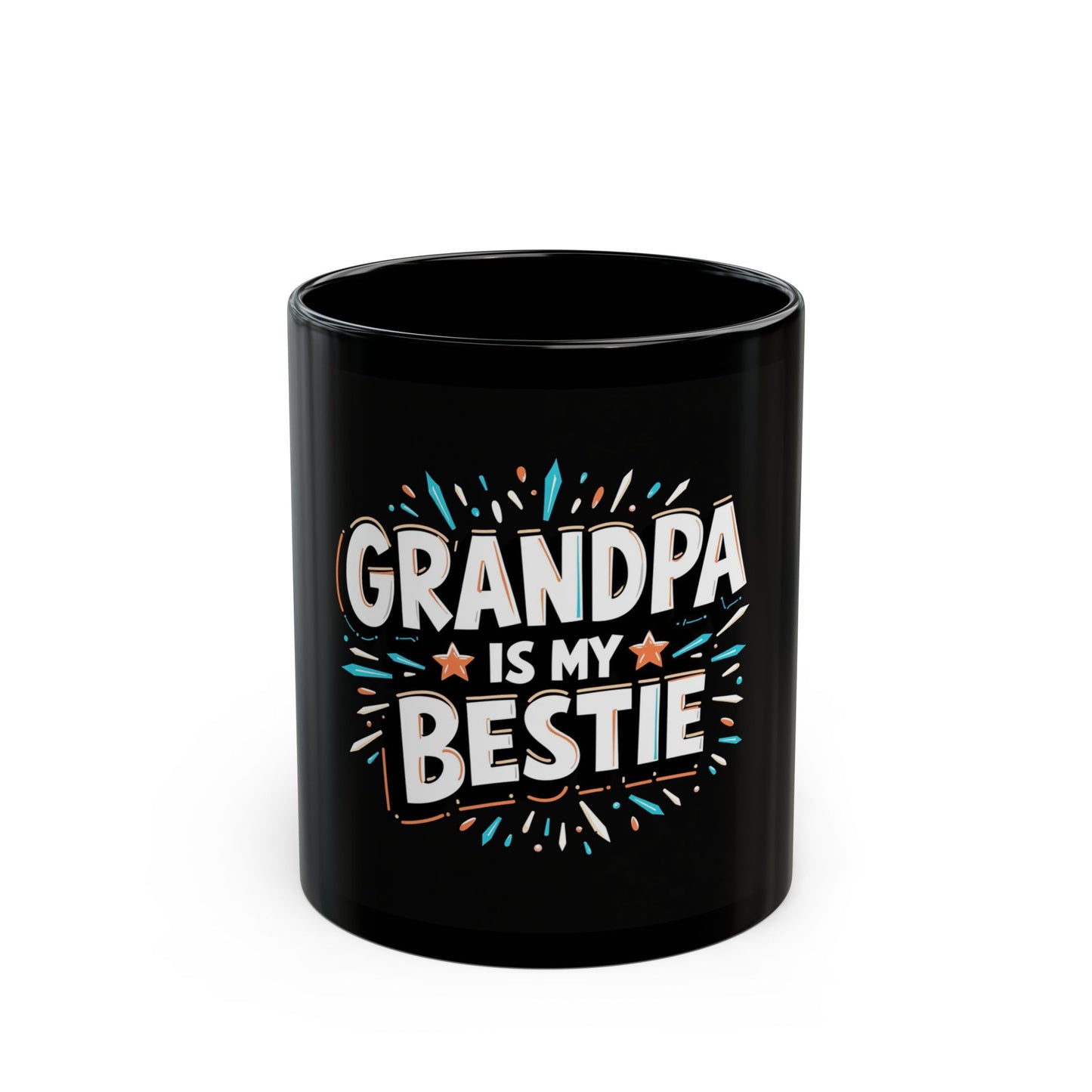 Grandpa is My Bestie Mug | Perfect Gift for Grandpa, Father's Day, Birthday, Coffee Lovers, Family Fun