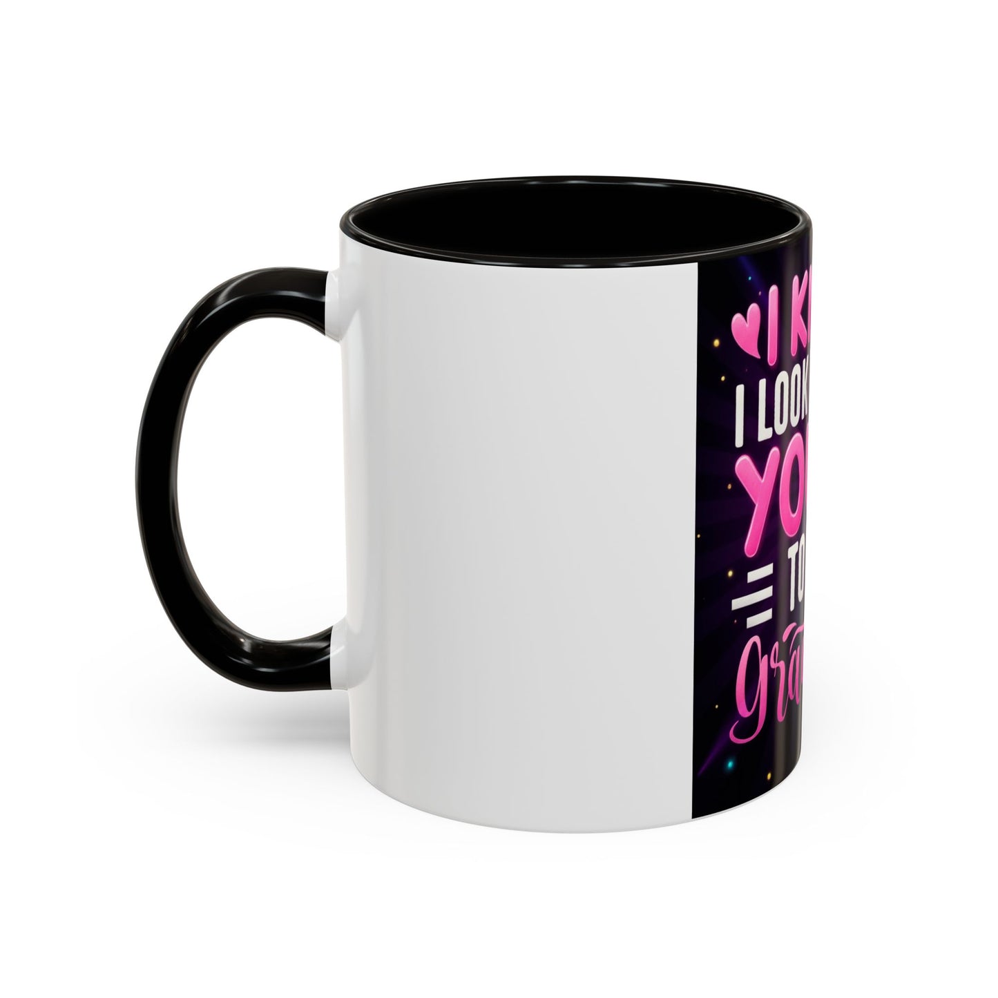 Colorful Grandma Mug - Fun Gift for Grandmothers, Unique Coffee Cup, Birthday, Mother's Day, Celebration, Colorful Design