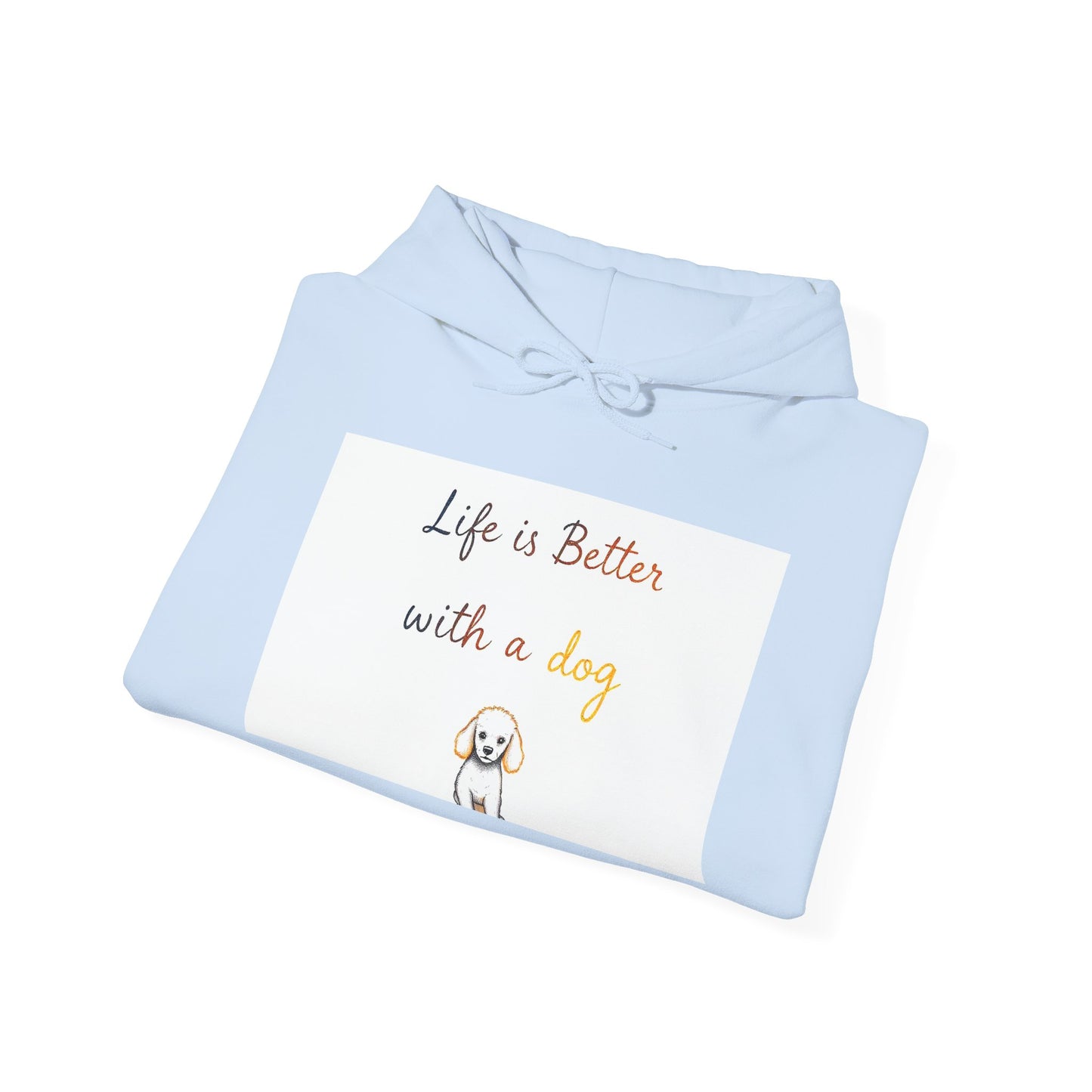 Life is Better with a Dog Hoodie - Unisex Sweatshirt for Dog Lovers, Cozy Gift for Pet Owners, Dog-Themed Apparel, Cute Dog Design, [...]