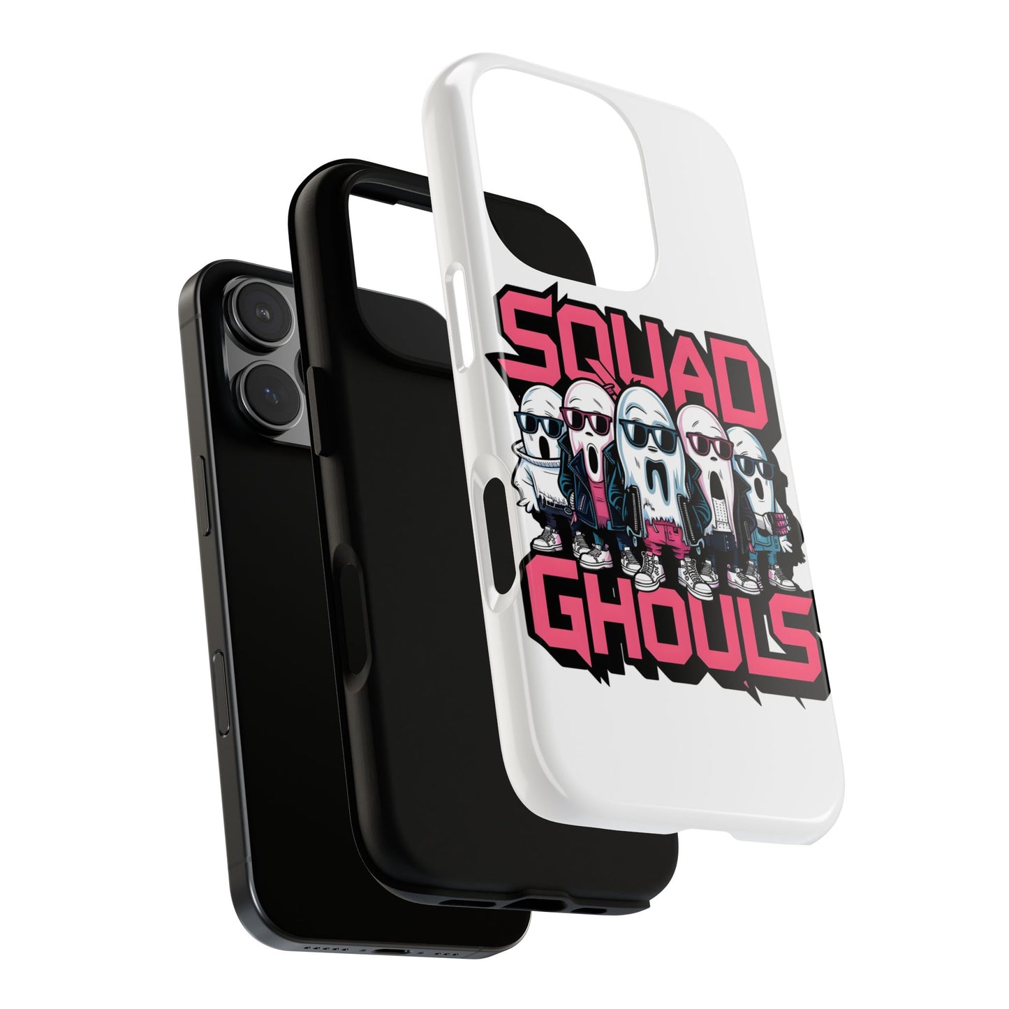 Squad Ghouls Phone Case | Spooky Fun Design | Halloween Gift | Trendy Mobile Cover | Unique Accessory | Ghoulish Vibes