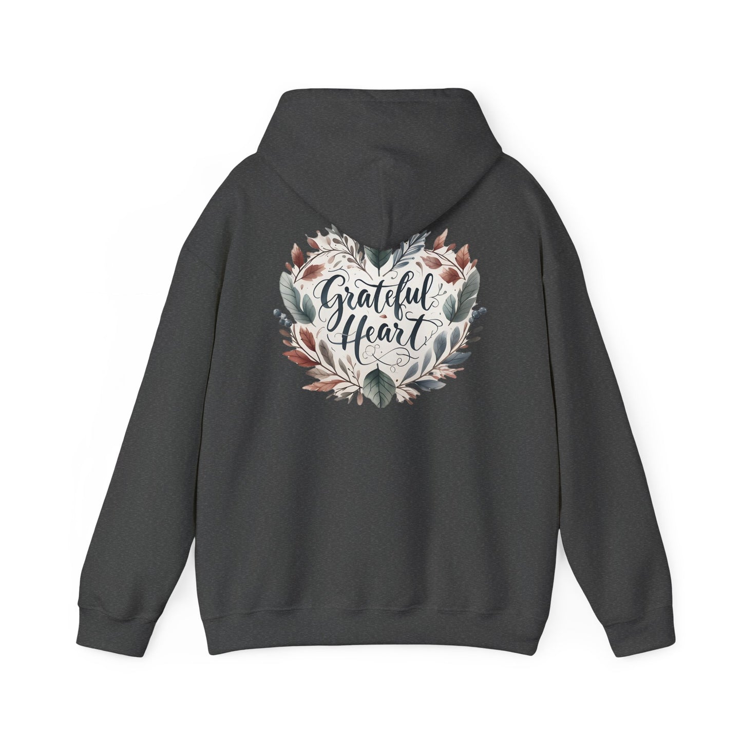 Grateful Heart Unisex Hoodie, Cozy Sweatshirt for Fall, Gift for Friends, Spiritual Appreciation, Perfect for Thanksgiving
