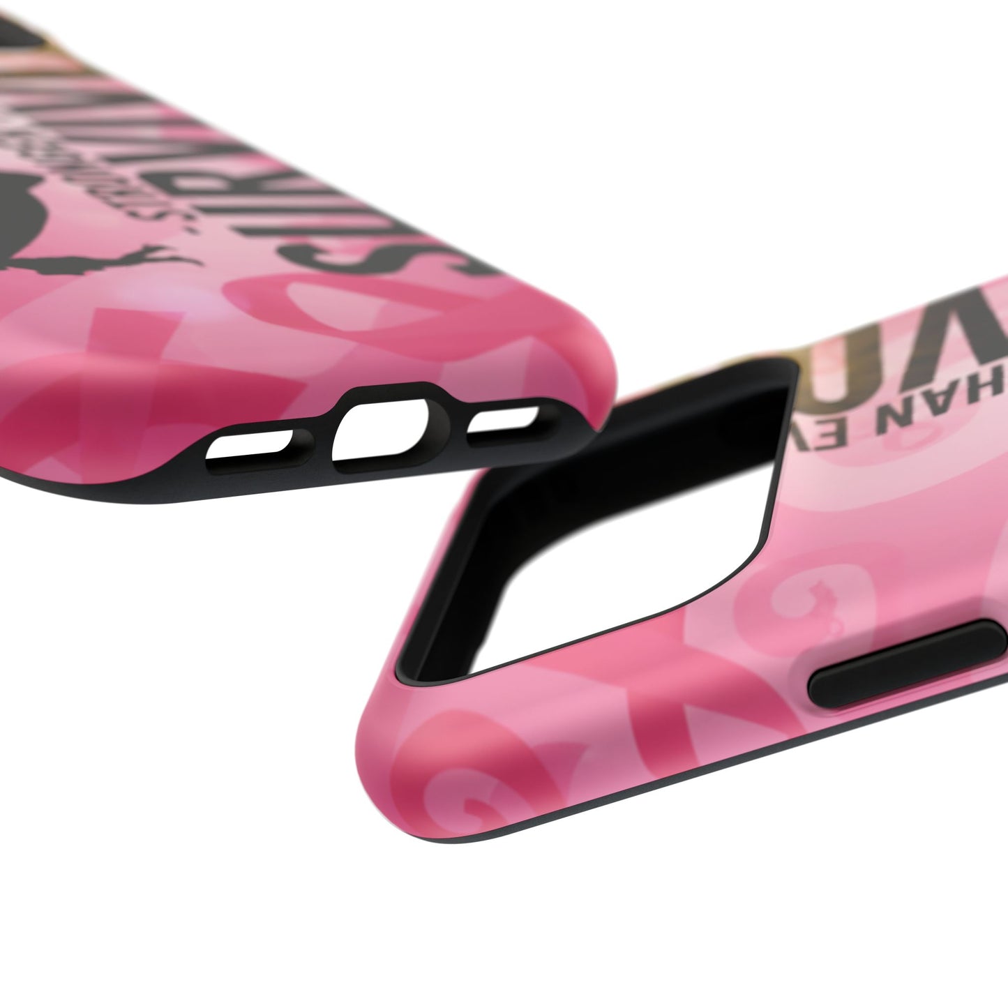 Survivor Impact-Resistant Phone Cases - Empowering, Stronger Than Ever, Gift for Fighters, Resilience Decor, Phone Protection