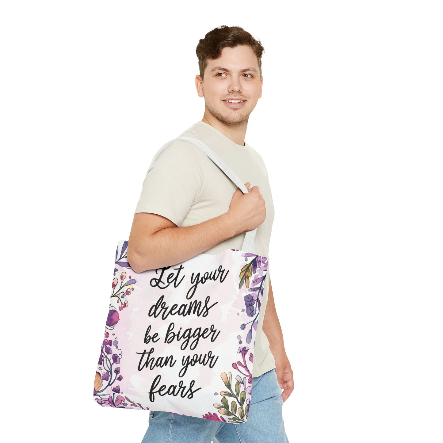 Motivational Tote Bag (AOP)