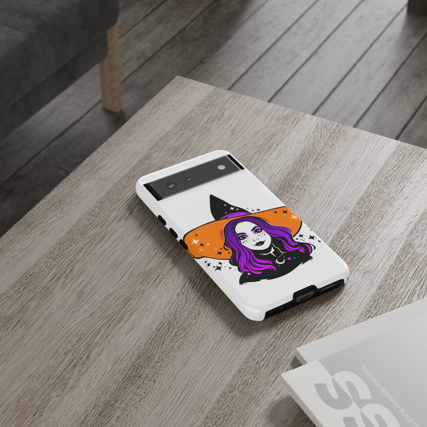 Witchy Phone Case - Tough Cases with Magical Vibe, Halloween Decor, Phone Accessory, Gift for Witch Lovers, Cute Smartphone Case