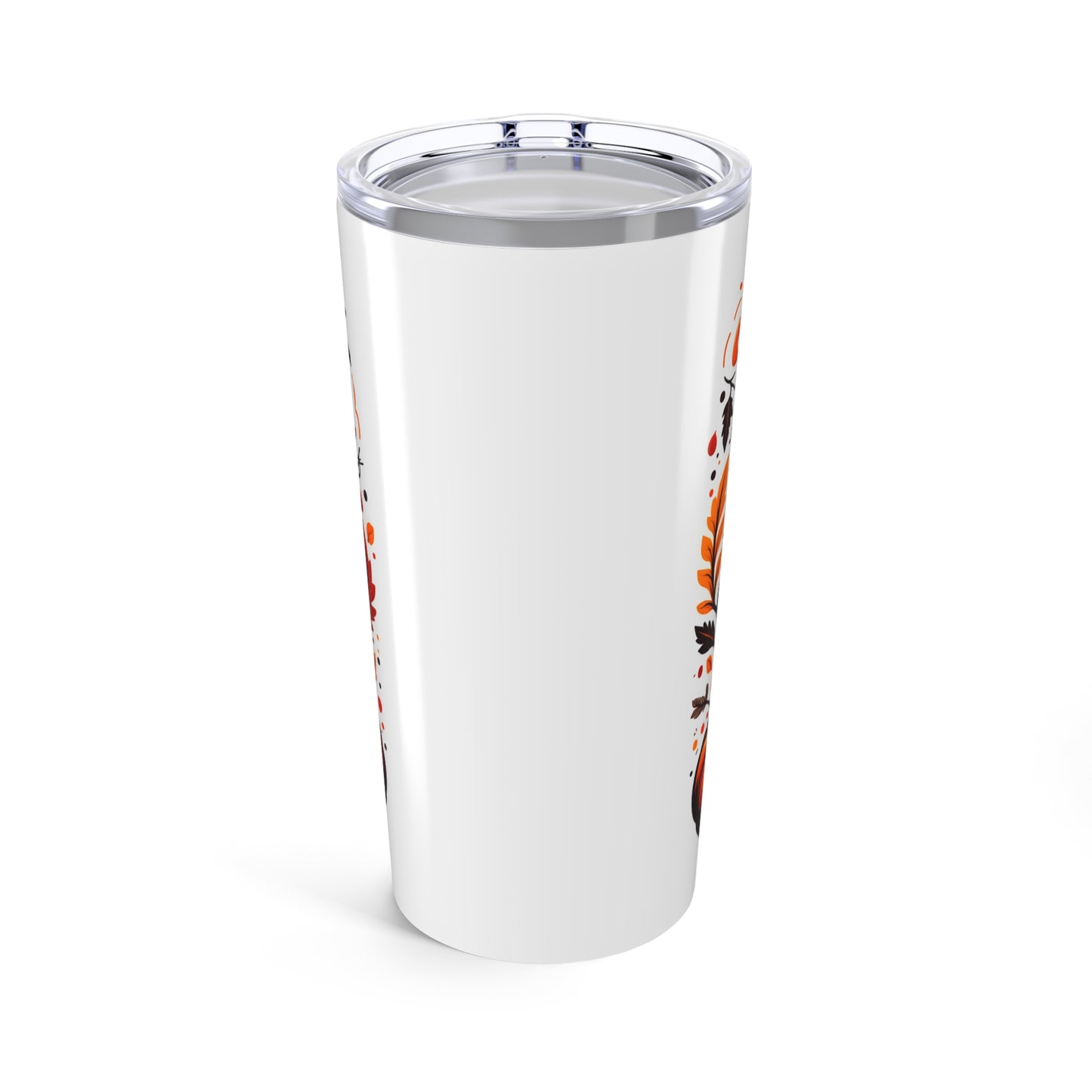 Pumpkin Spice Tumbler, Fall Vibes Travel Mug, Autumn Coffee Cup, Seasonal Drinkware, Gift for Pumpkin Lovers, Thanksgiving Decor