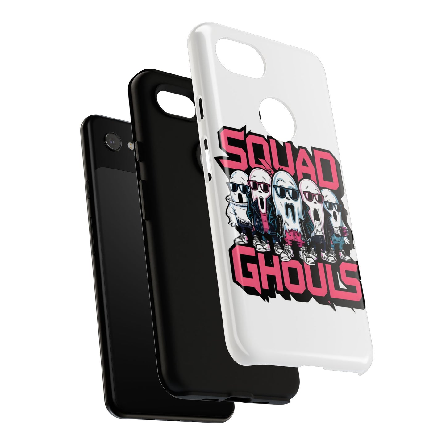 Squad Ghouls Phone Case | Spooky Fun Design | Halloween Gift | Trendy Mobile Cover | Unique Accessory | Ghoulish Vibes