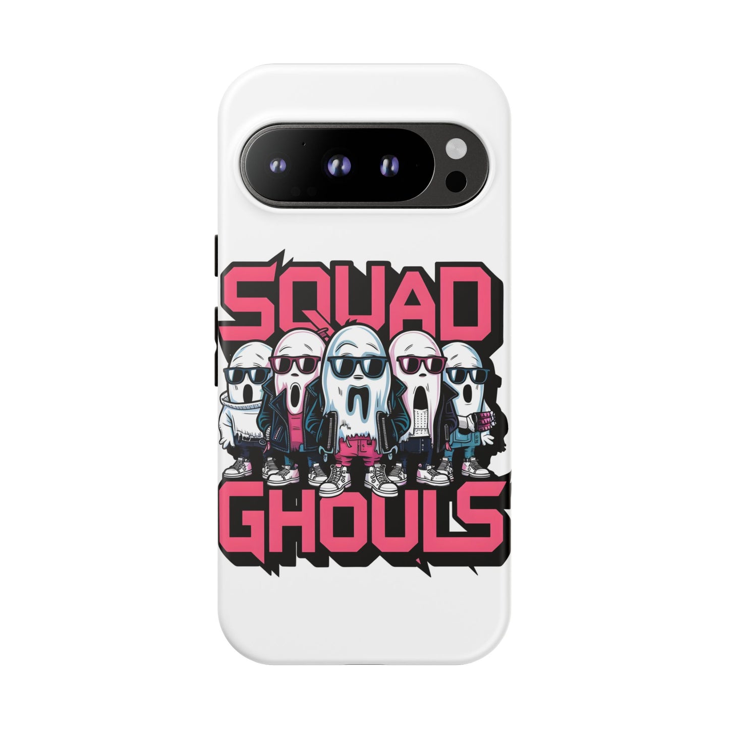 Squad Ghouls Phone Case | Spooky Fun Design | Halloween Gift | Trendy Mobile Cover | Unique Accessory | Ghoulish Vibes