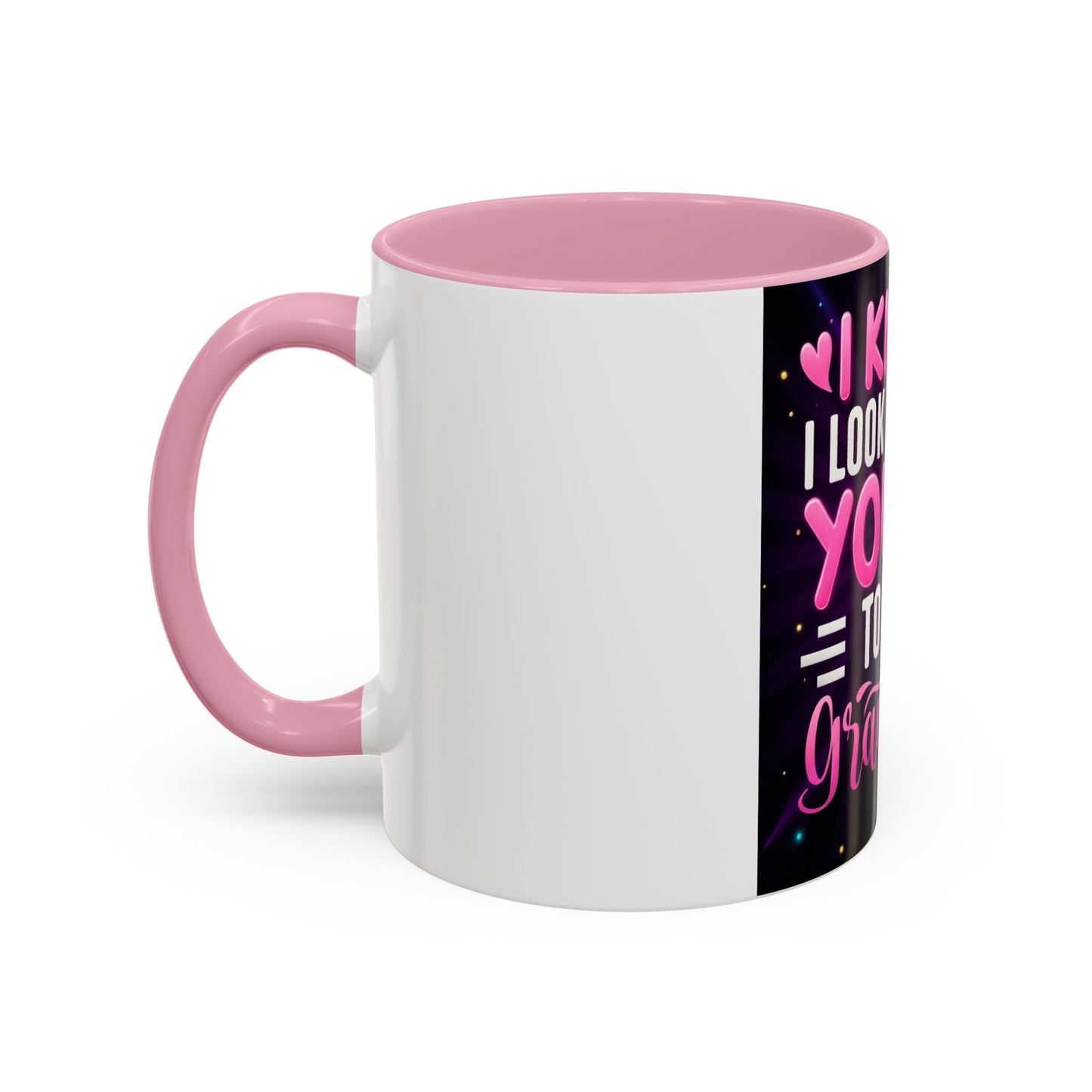 Colorful Grandma Mug - Fun Gift for Grandmothers, Unique Coffee Cup, Birthday, Mother's Day, Celebration, Colorful Design