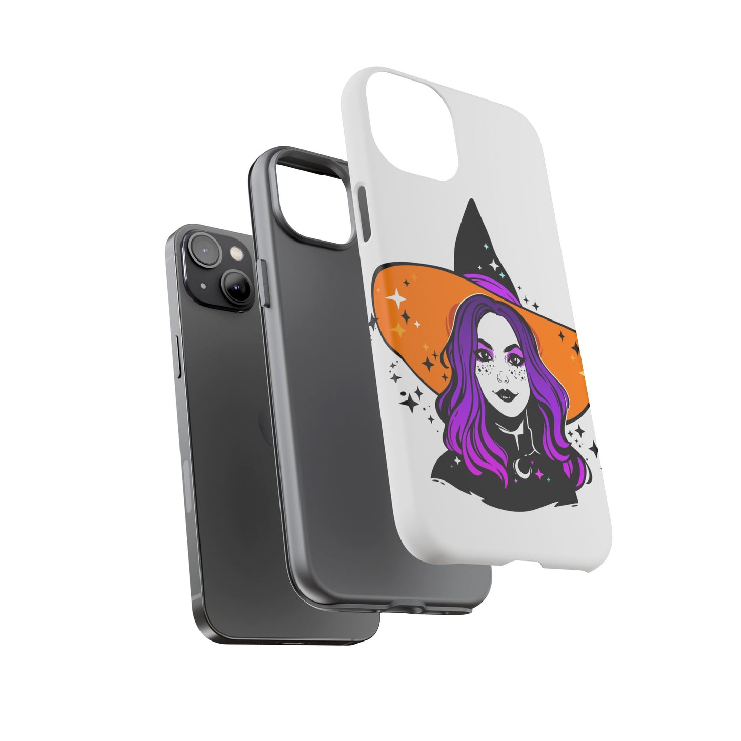 Witchy Phone Case - Tough Cases with Magical Vibe, Halloween Decor, Phone Accessory, Gift for Witch Lovers, Cute Smartphone Case