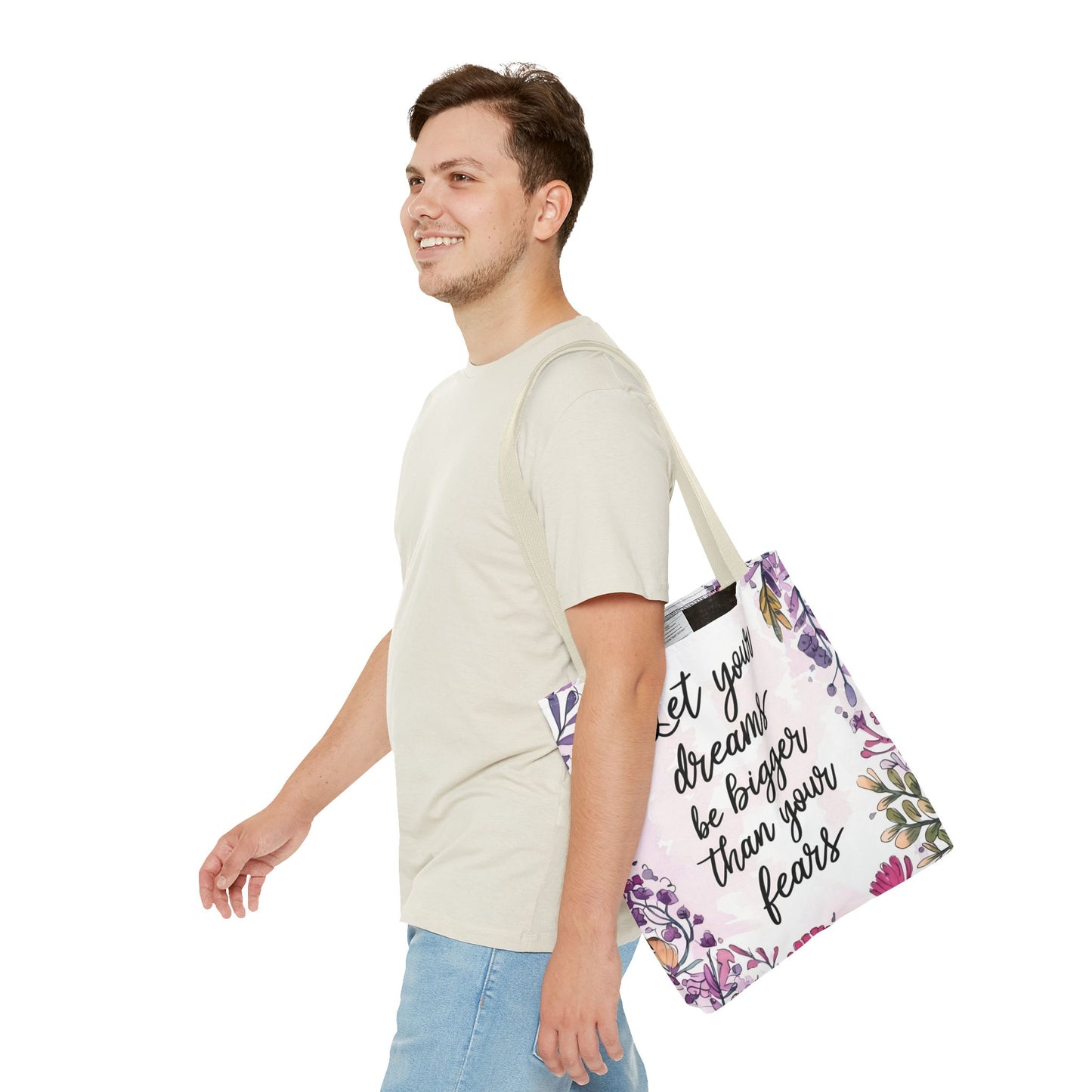 Motivational Tote Bag (AOP)