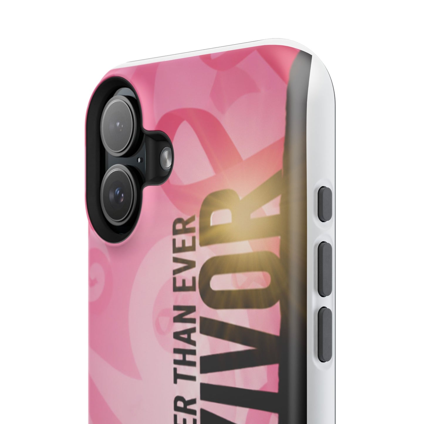 Survivor Impact-Resistant Phone Cases - Empowering, Stronger Than Ever, Gift for Fighters, Resilience Decor, Phone Protection