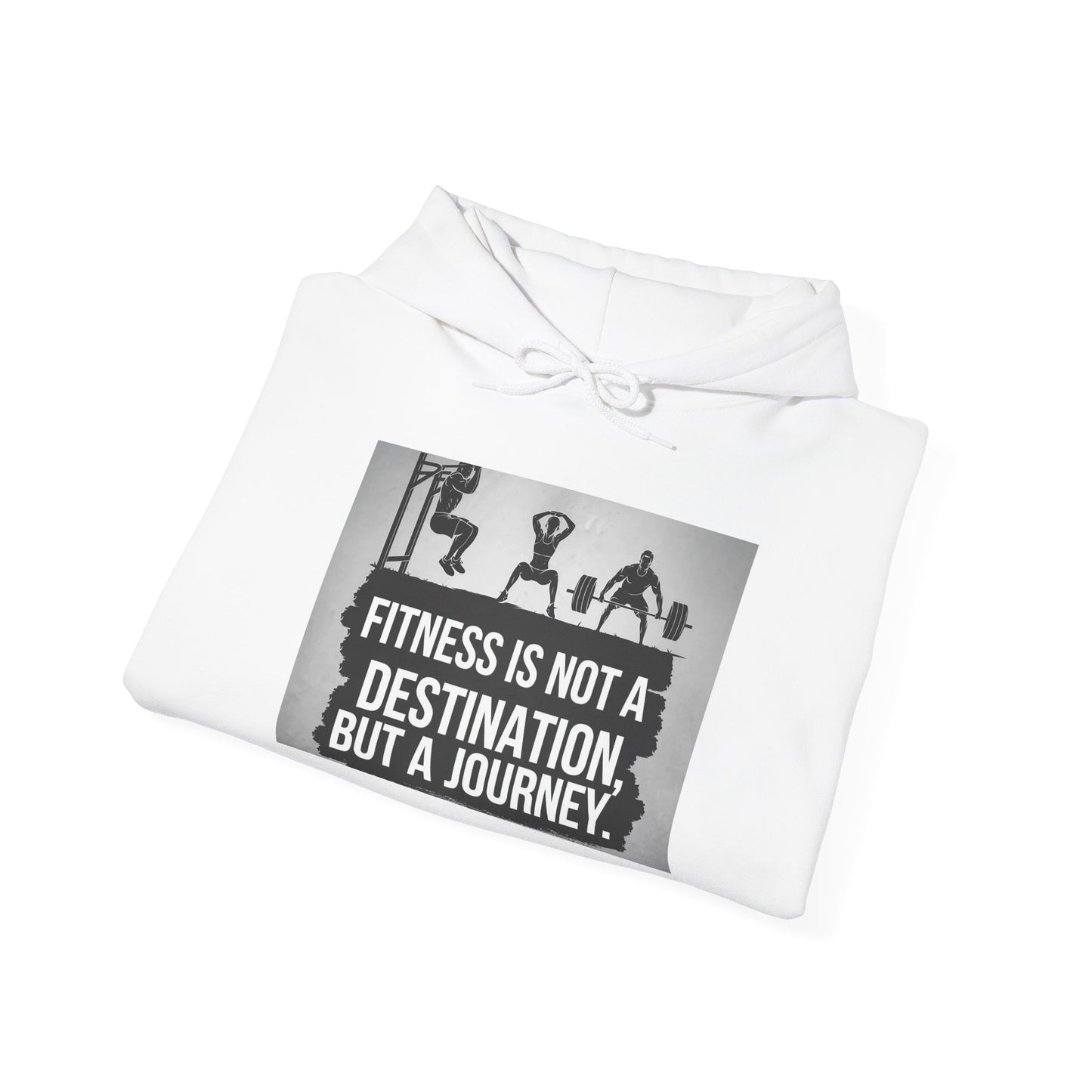 Fitness Journey Hoodie - Motivational Sweatshirt for Gym Lovers, Inspirational Gift for Fitness Enthusiasts, Cozy Workout Apparel, [...]