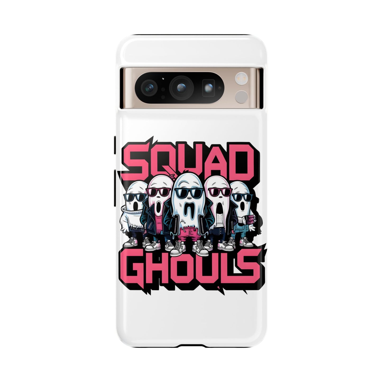 Squad Ghouls Phone Case | Spooky Fun Design | Halloween Gift | Trendy Mobile Cover | Unique Accessory | Ghoulish Vibes