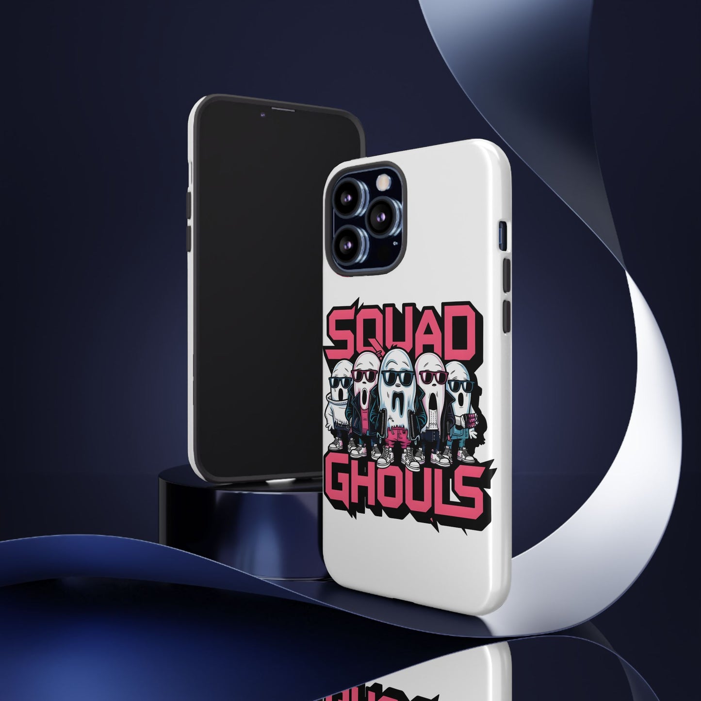 Squad Ghouls Phone Case | Spooky Fun Design | Halloween Gift | Trendy Mobile Cover | Unique Accessory | Ghoulish Vibes