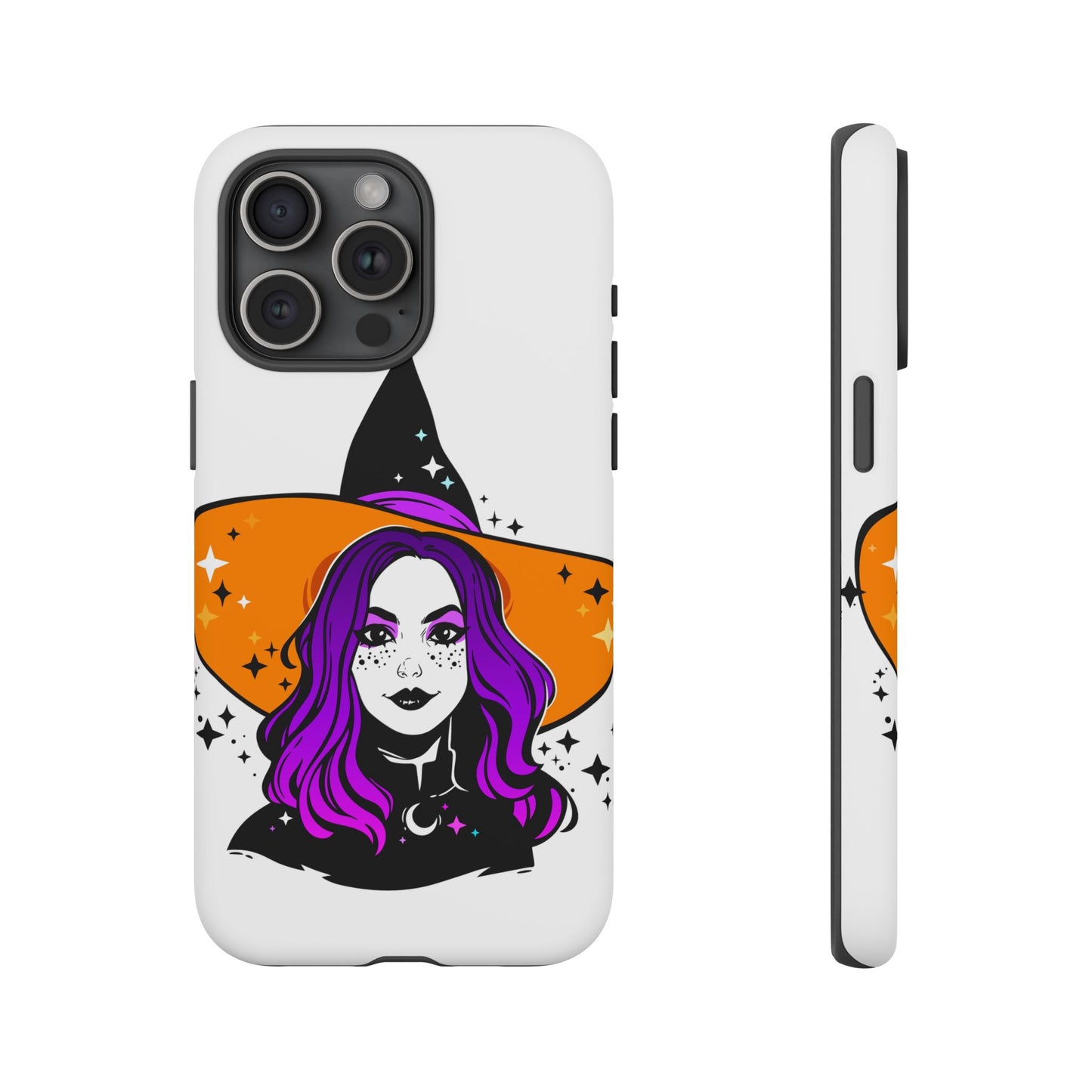 Witchy Phone Case - Tough Cases with Magical Vibe, Halloween Decor, Phone Accessory, Gift for Witch Lovers, Cute Smartphone Case
