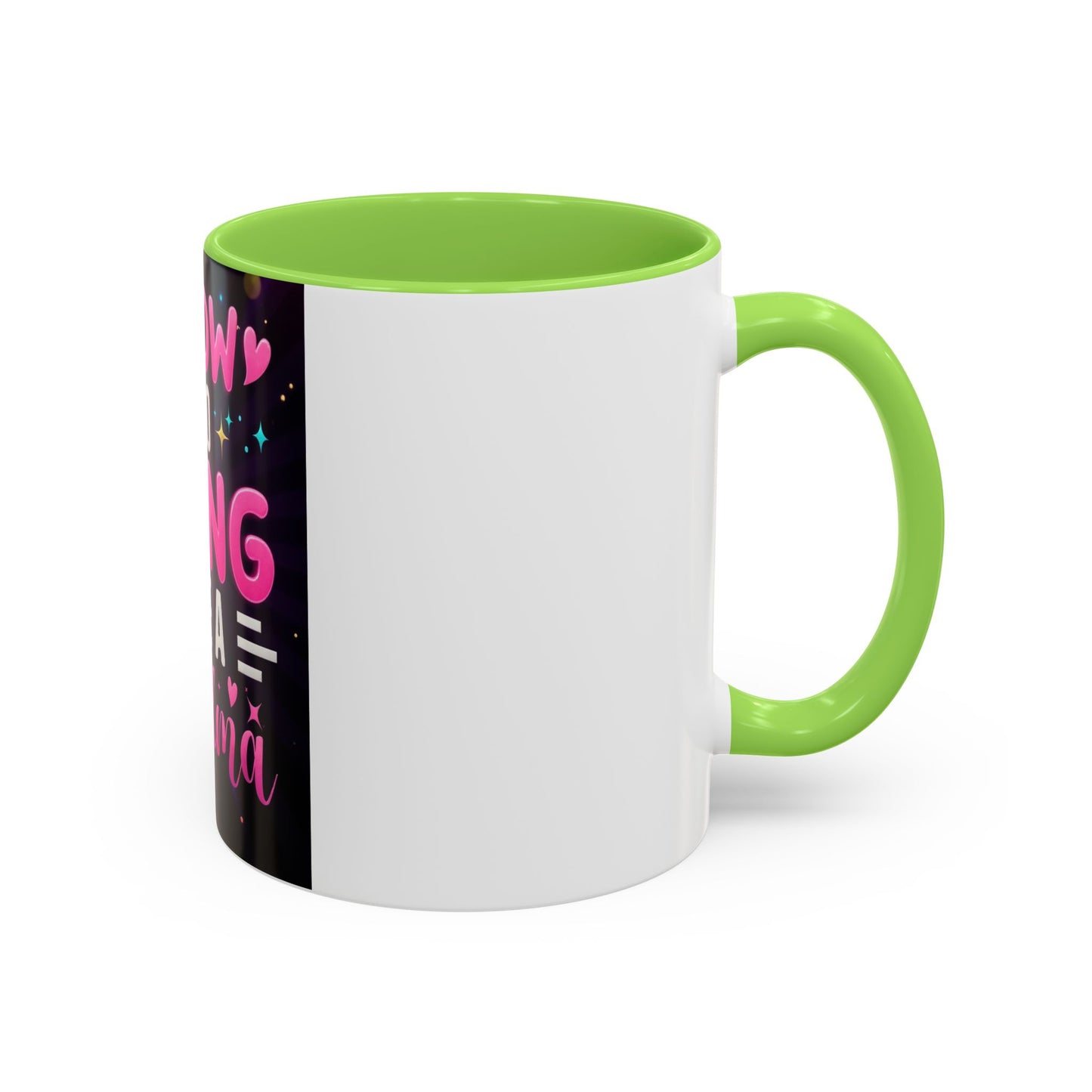 Colorful Grandma Mug - Fun Gift for Grandmothers, Unique Coffee Cup, Birthday, Mother's Day, Celebration, Colorful Design