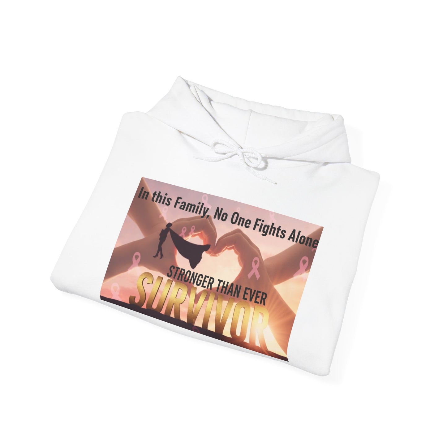 Inspirational Cancer Awareness Hoodie, Unisex Hoodie, Family Support Sweatshirt, Stronger Together, Gift for Cancer Warriors, Comfort [...]