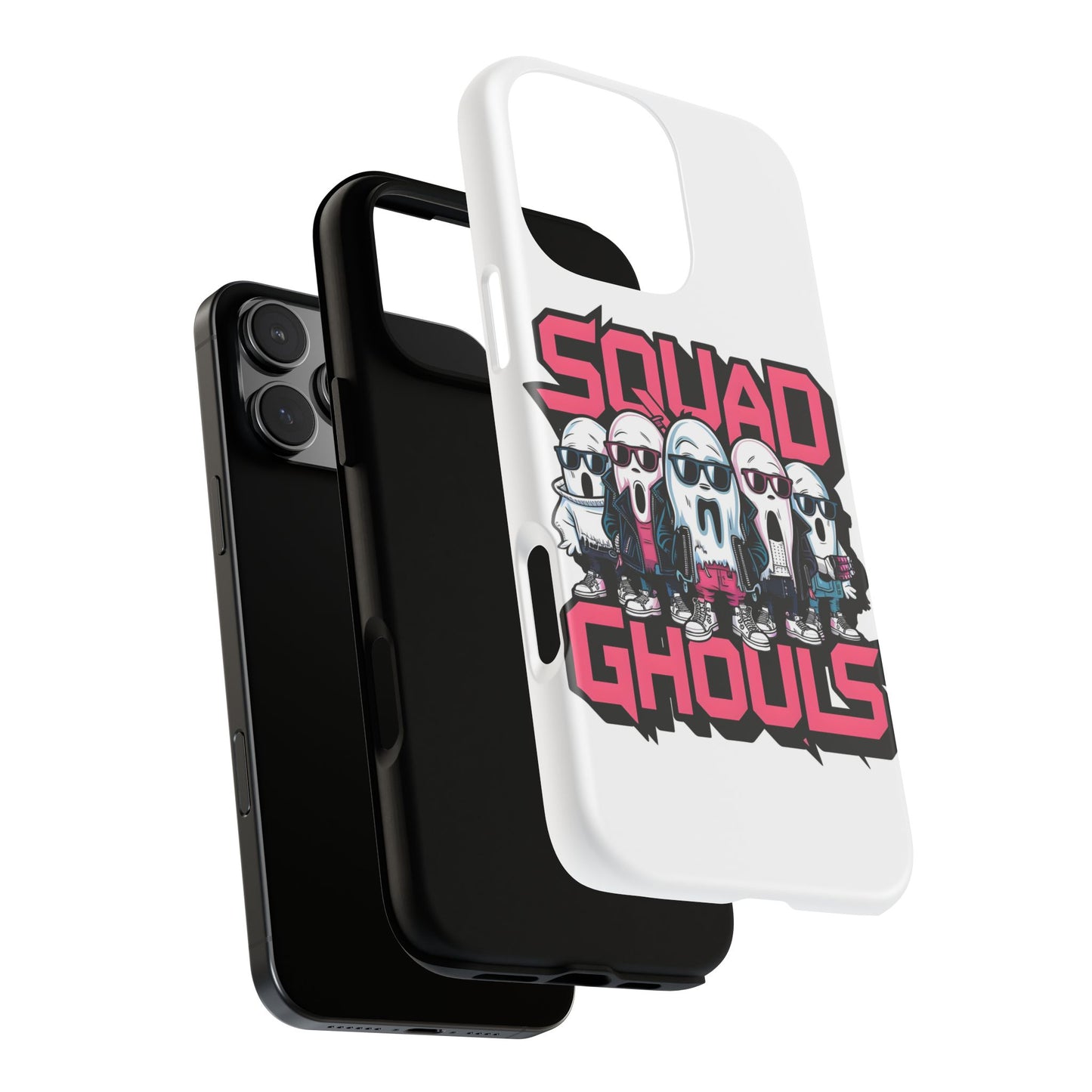 Squad Ghouls Phone Case | Spooky Fun Design | Halloween Gift | Trendy Mobile Cover | Unique Accessory | Ghoulish Vibes